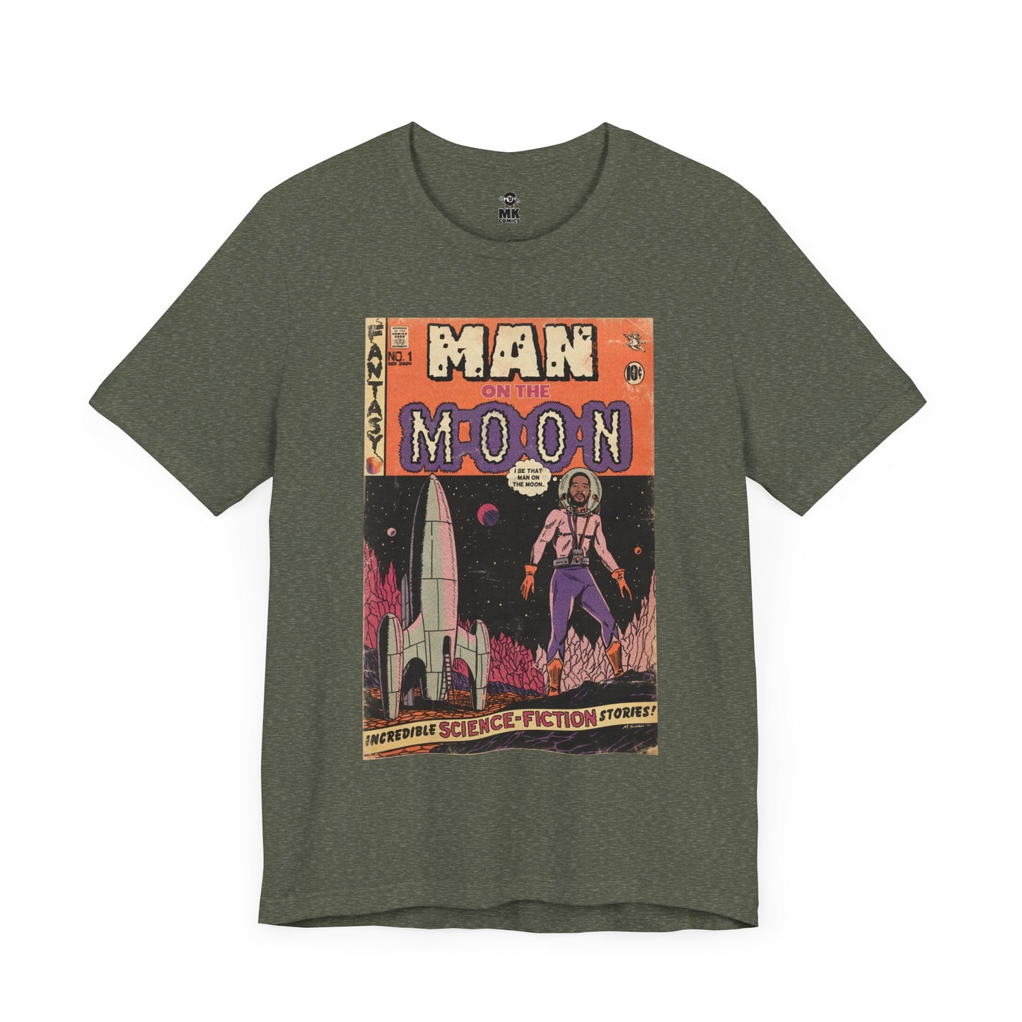 Man On The Moon - Unisex Jersey T-Shirt