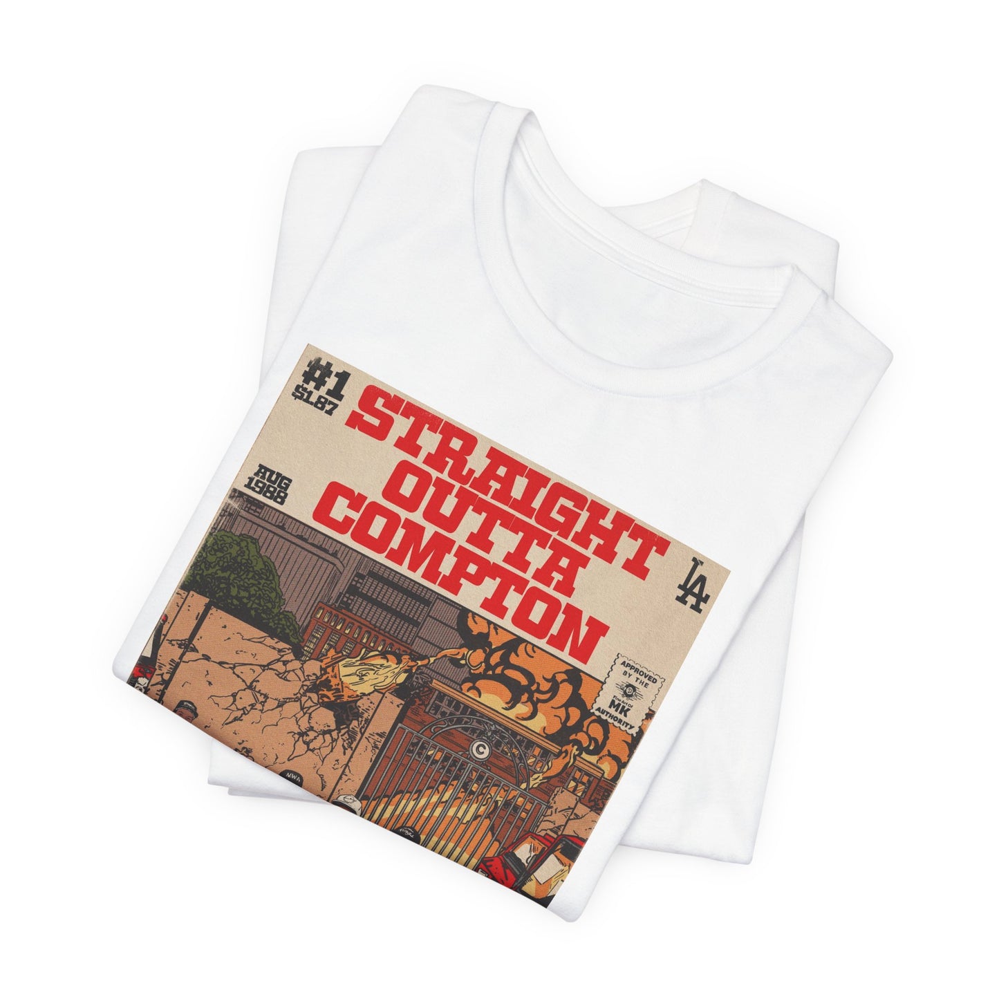 NWA - Compton’s Most Wanted - Unisex Jersey Short Sleeve Tee