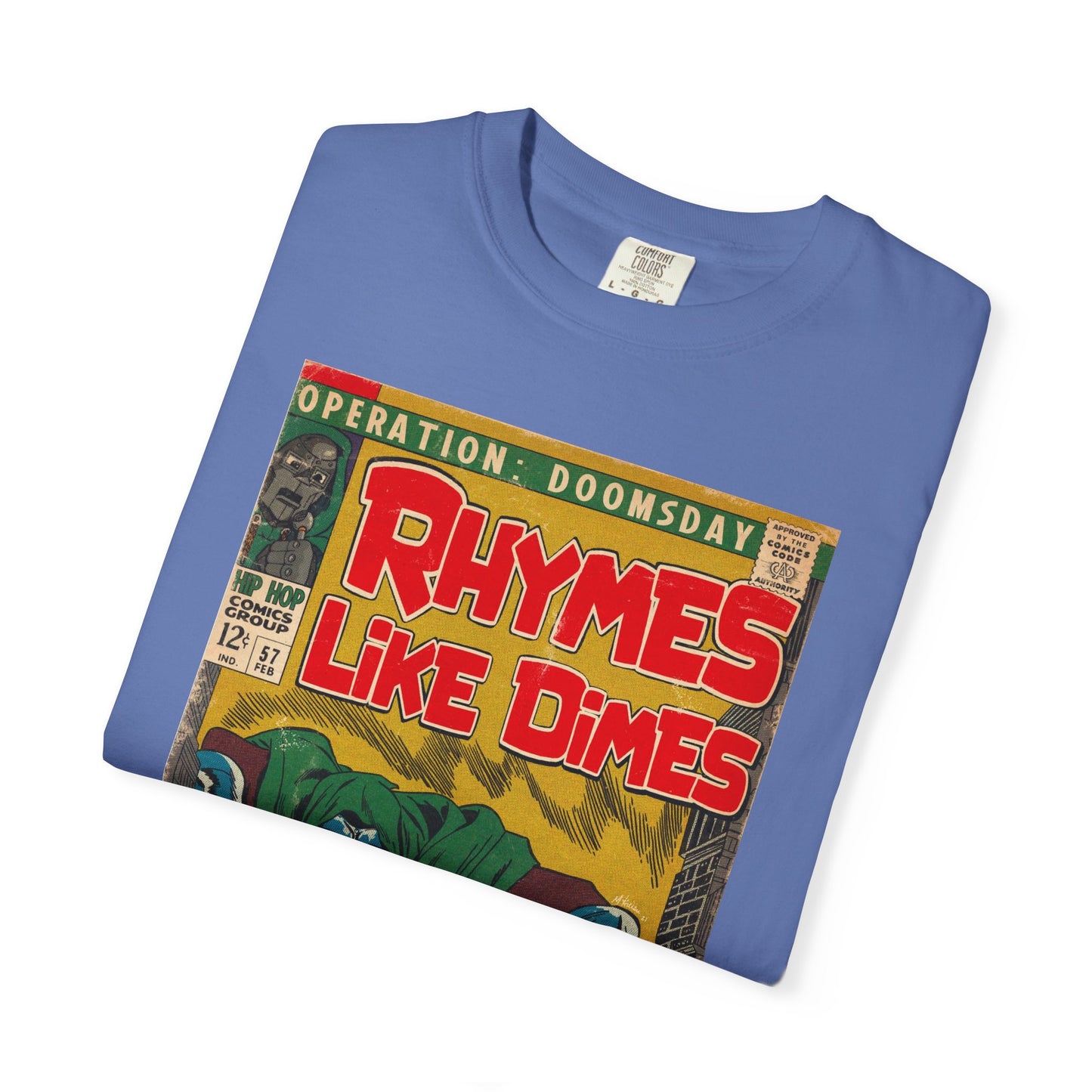 MF DOOM - Rhymes Like Dimes - Unisex Comfort Colors T-shirt