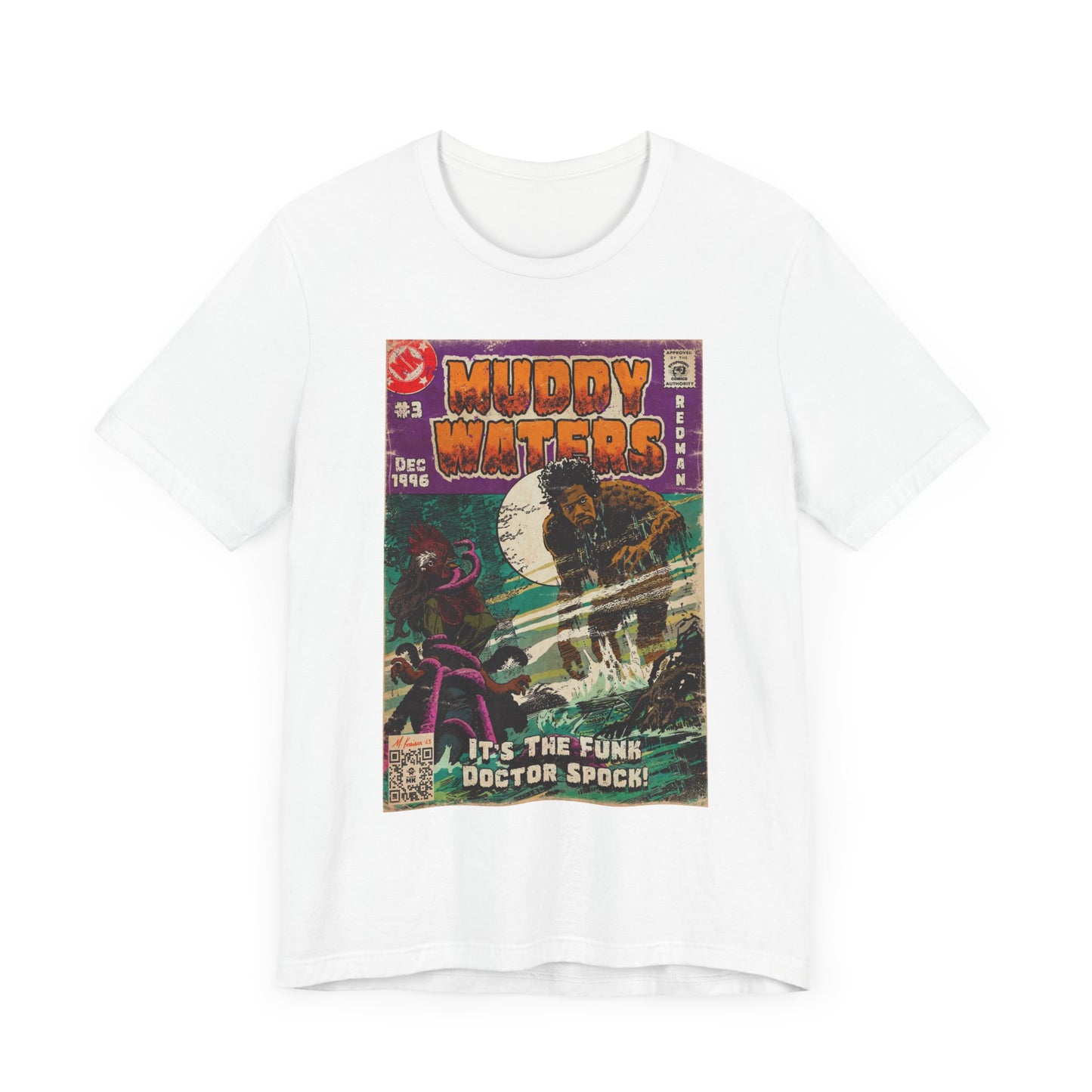 Redman - Muddy Waters - Unisex Jersey Short Sleeve Tee
