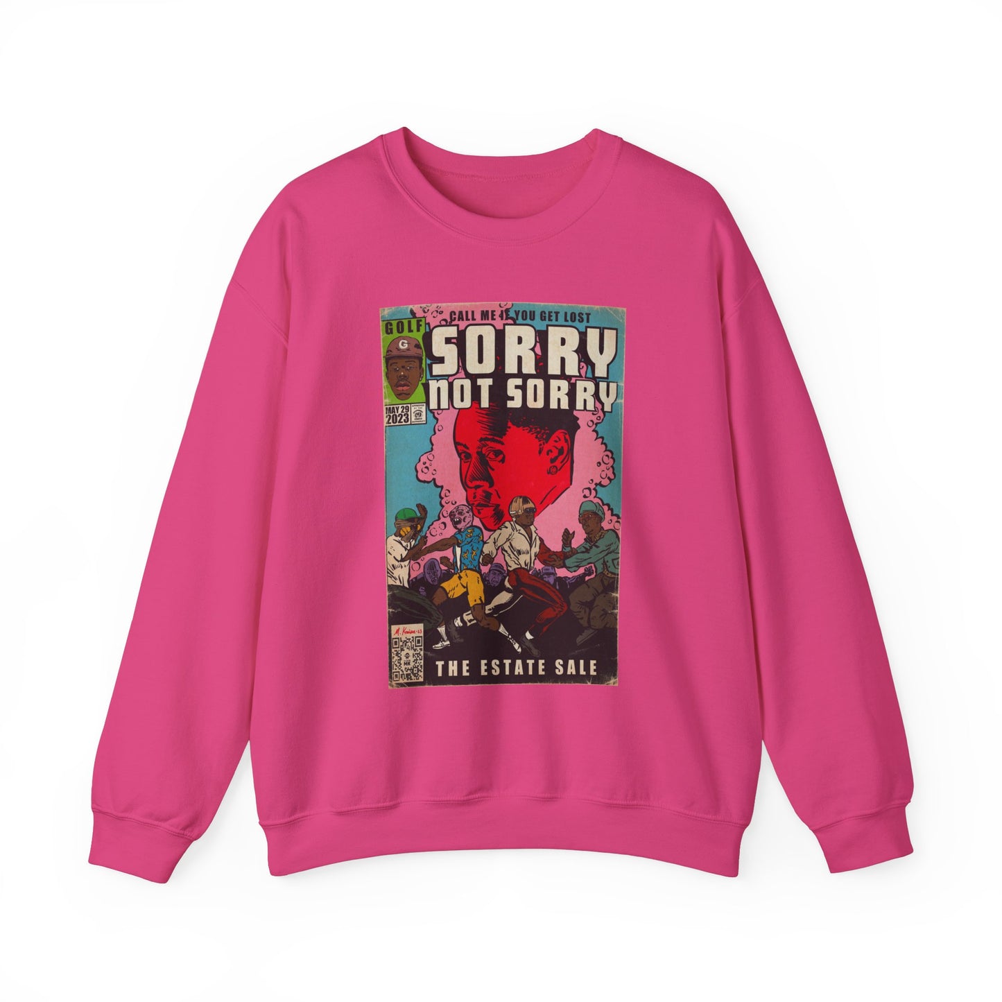 Tyler - Sorry Not Sorry - Unisex Heavy Blend™ Crewneck Sweatshirt