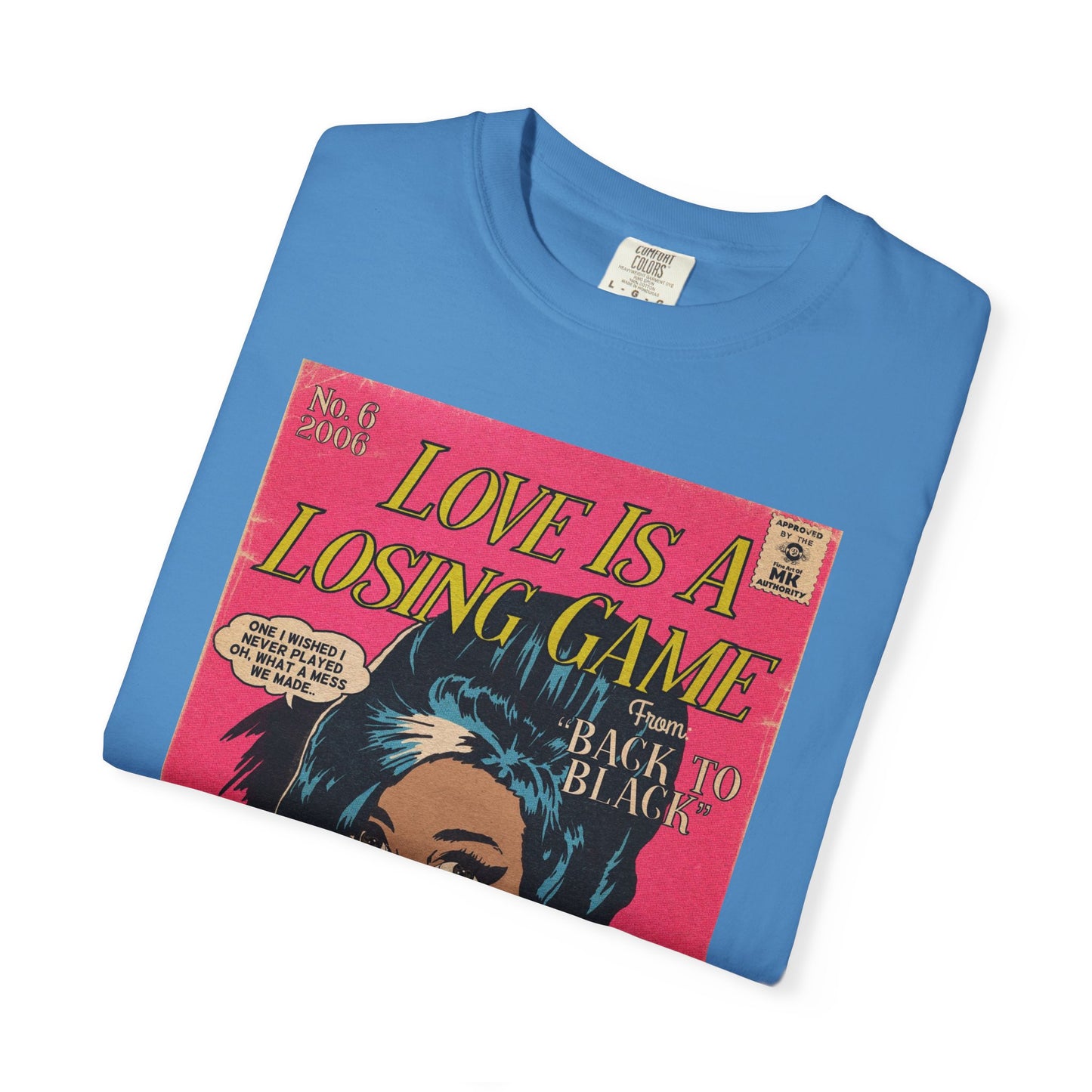 Amy Winehouse - Love is a Losing Game - Unisex Comfort Colors T-shirt