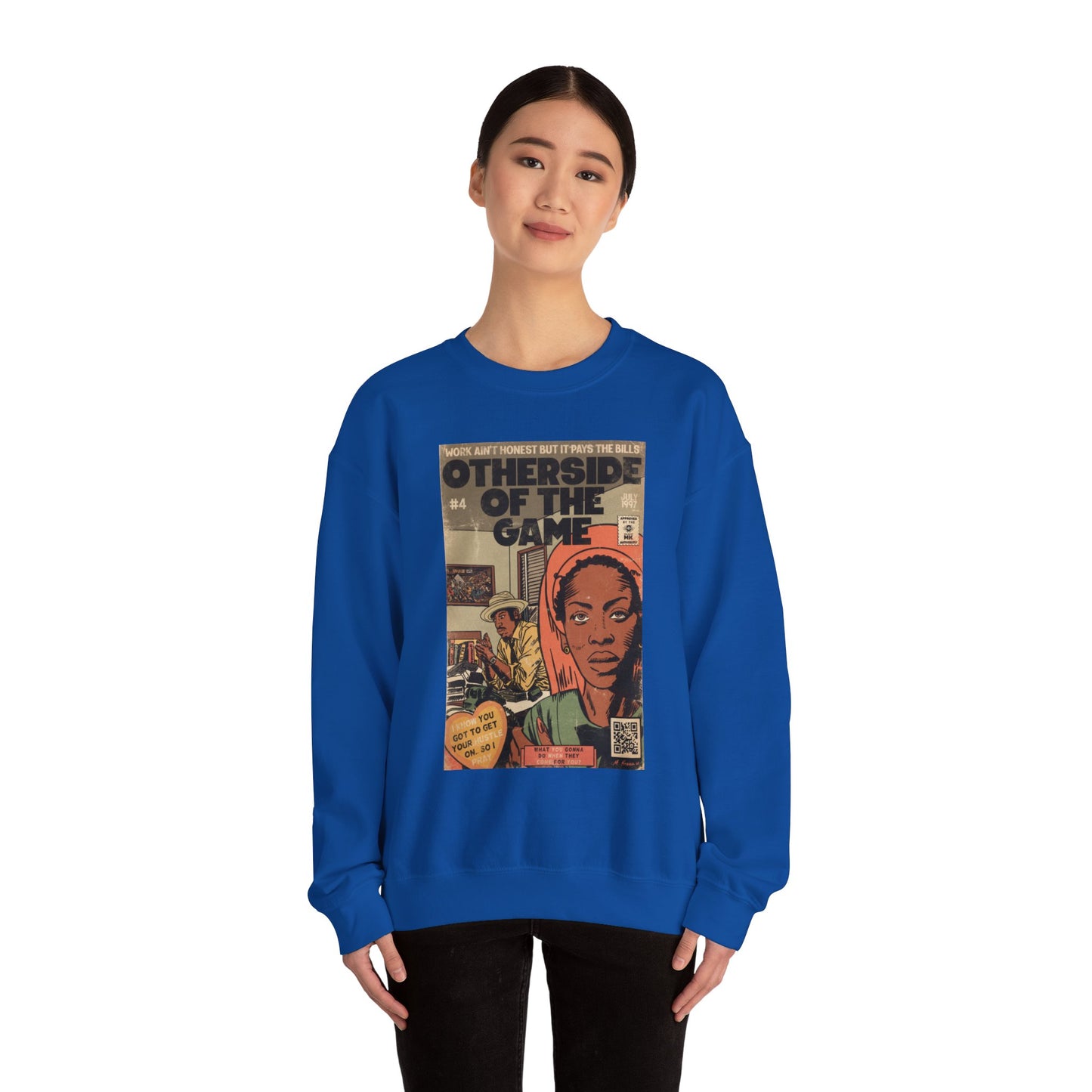 Erykah Badu - Otherside of the Game - Unisex Heavy Blend™ Crewneck Sweatshirt
