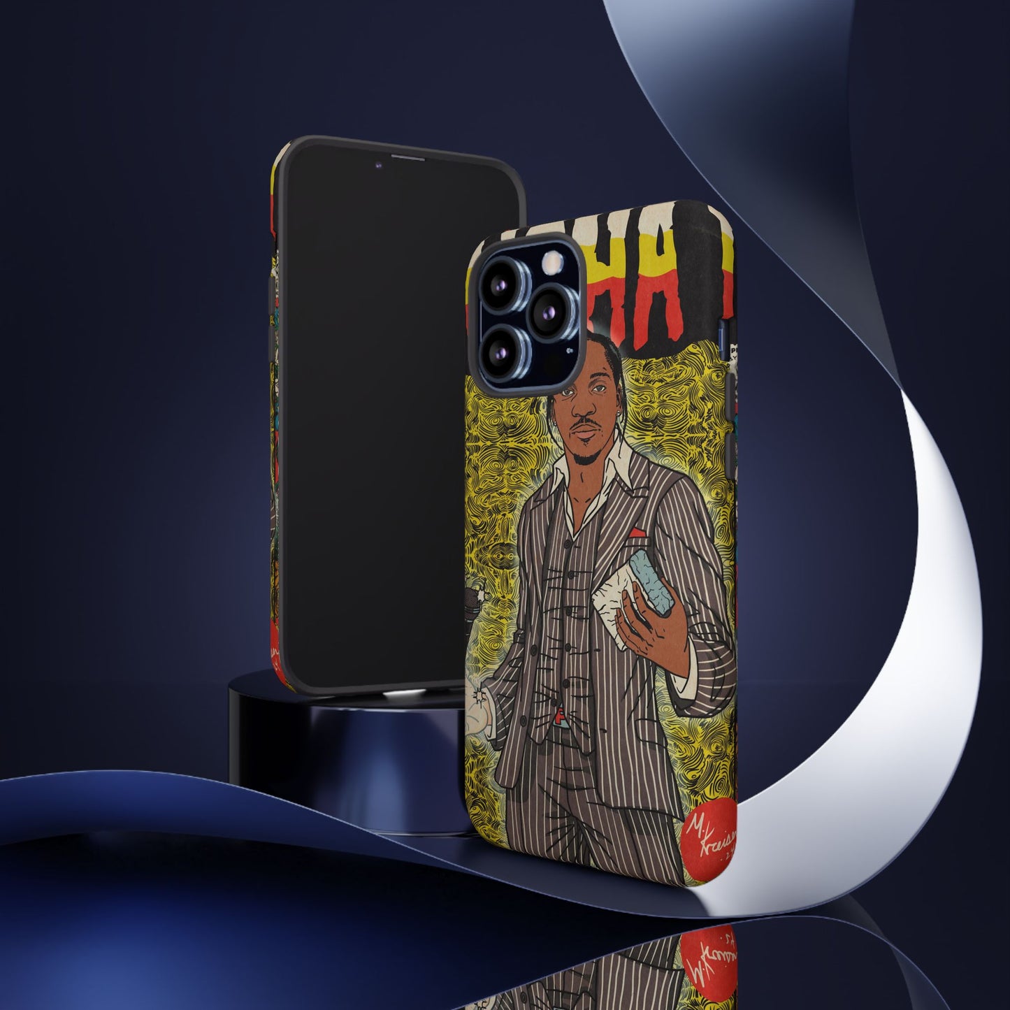 Pusha T - Comic Book Art - Tough Phone Cases