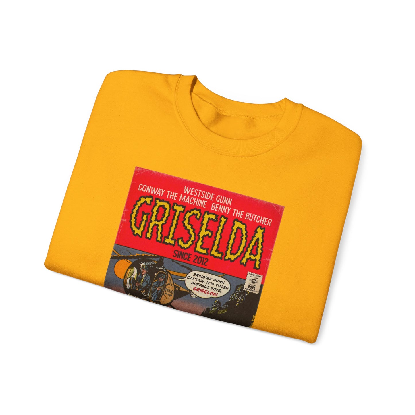 Griselda - Comic Book Art - Unisex Heavy Blend™ Crewneck Sweatshirt