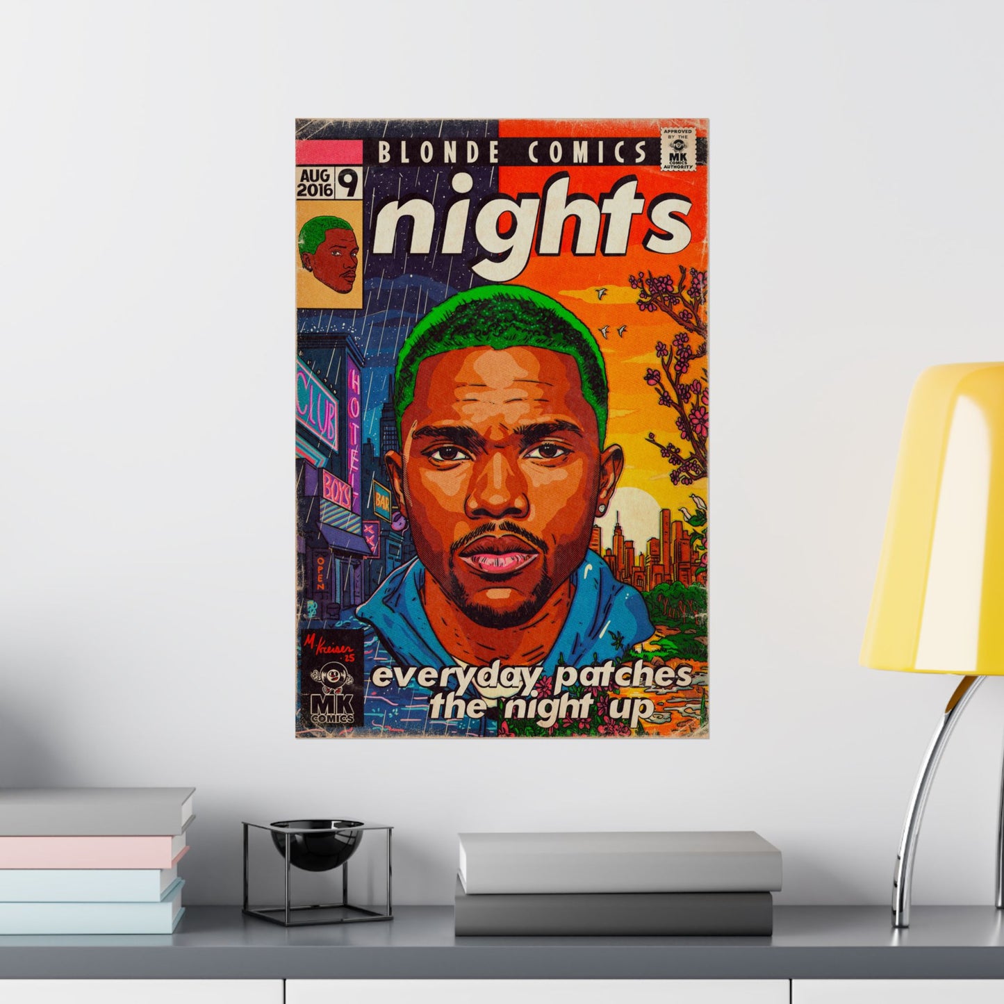Frank Ocean -Nights - Matte Vertical Posters