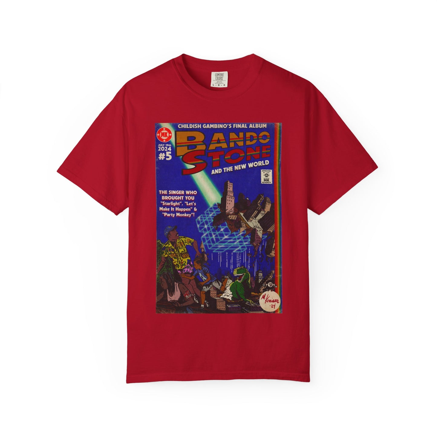 Childish Gambino- Bando Stone - Unisex Comfort Colors T-shirt