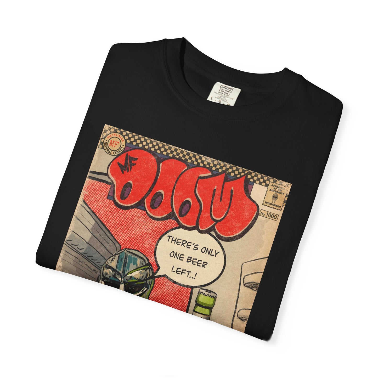 MF DOOM - One Beer - Unisex Comfort Colors T-shirt
