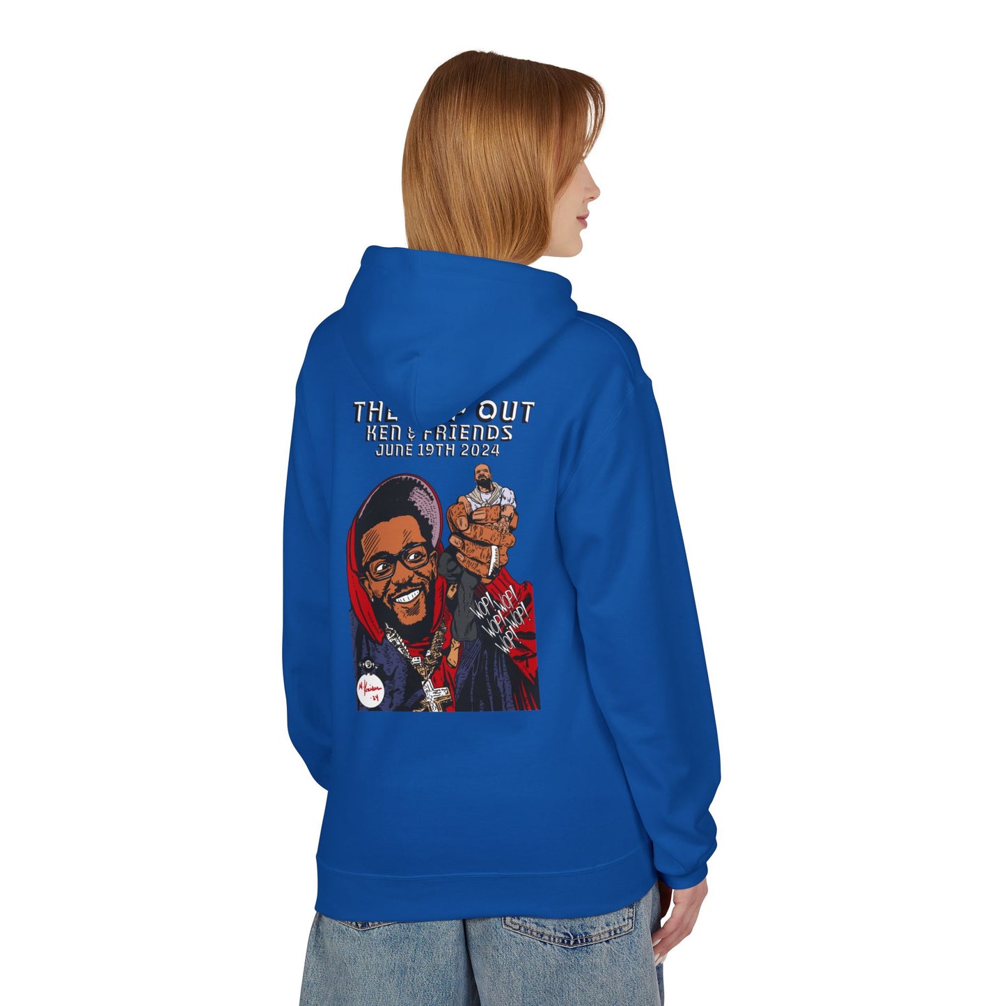 Kendrick Lamar - The Pop Out - Unisex Midweight Softstyle Fleece Hoodie