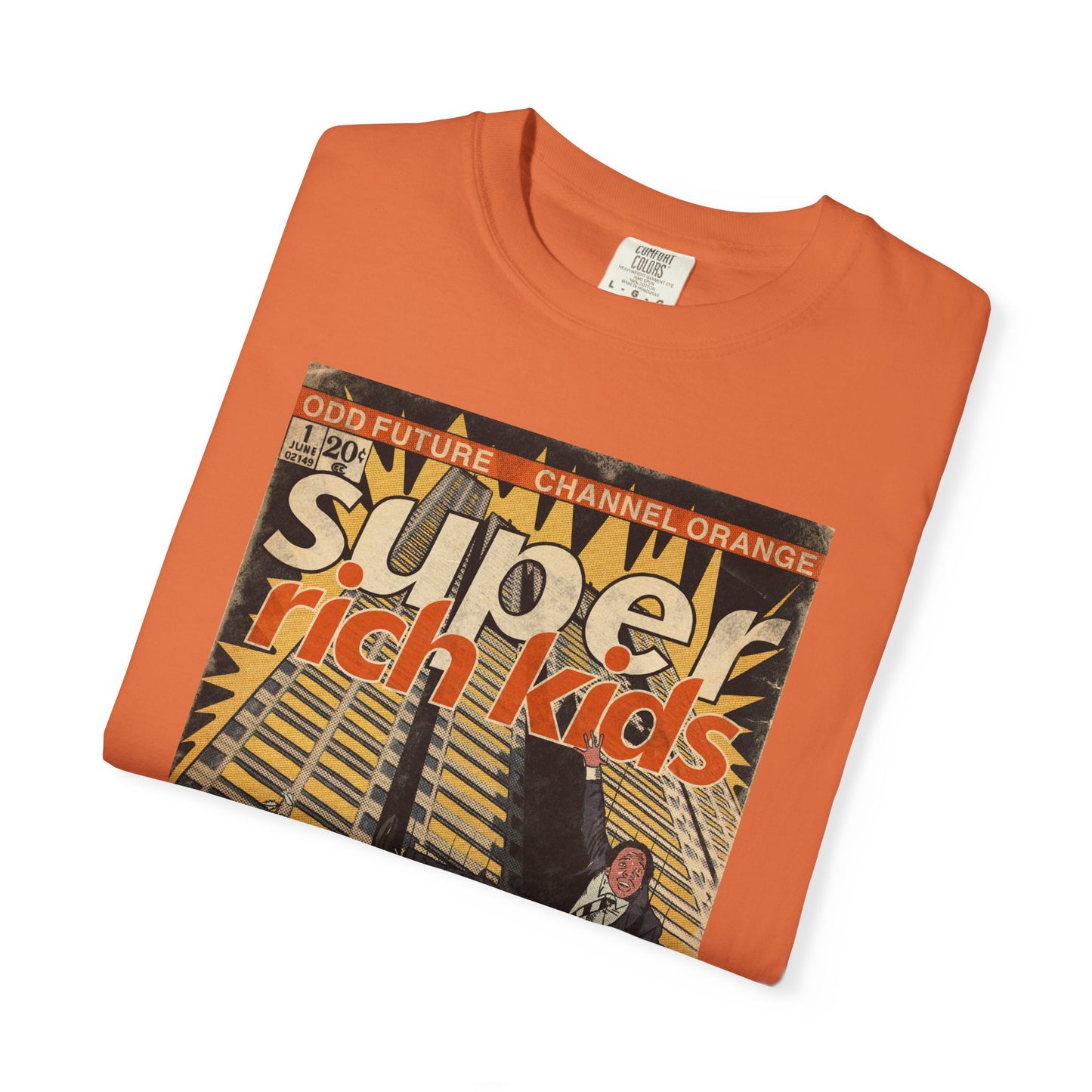 Frank Ocean & Earl Sweatshirt - Super Rich Kids - Unisex Comfort Colors T-shirt