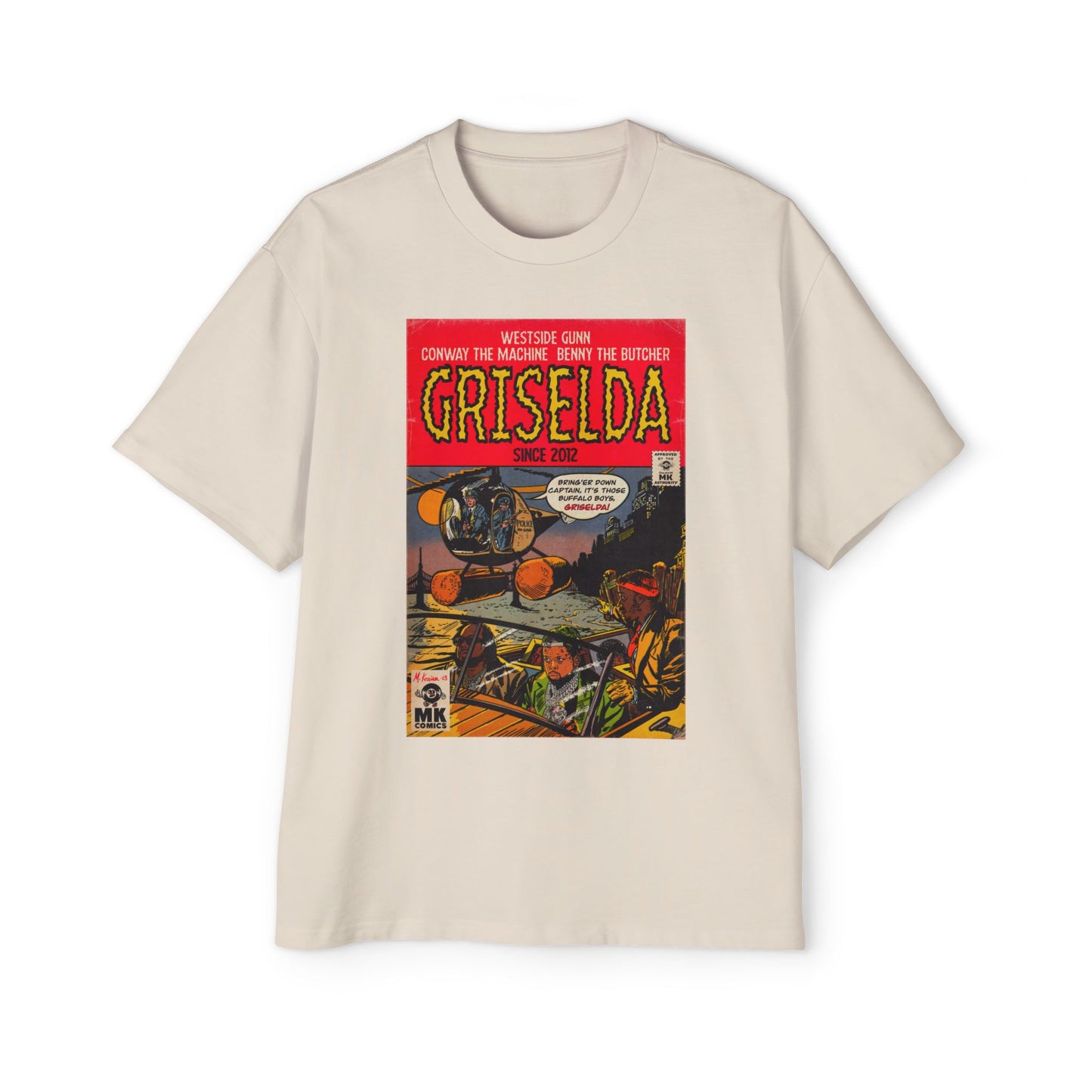 Griselda - Men's Heavy Oversized Tee
