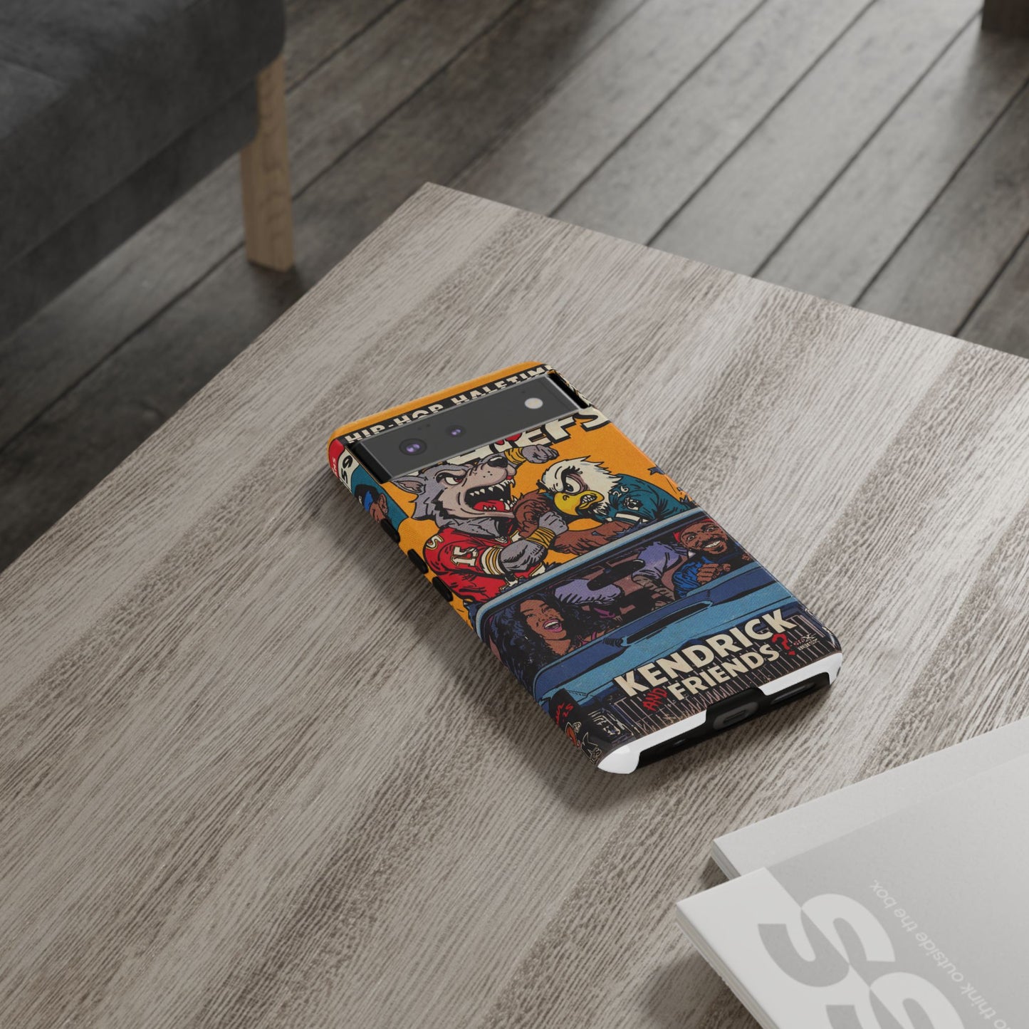 Kendrick & SZA - 2025 Halftime - Eagles vs Chiefs - Tough Phone Cases