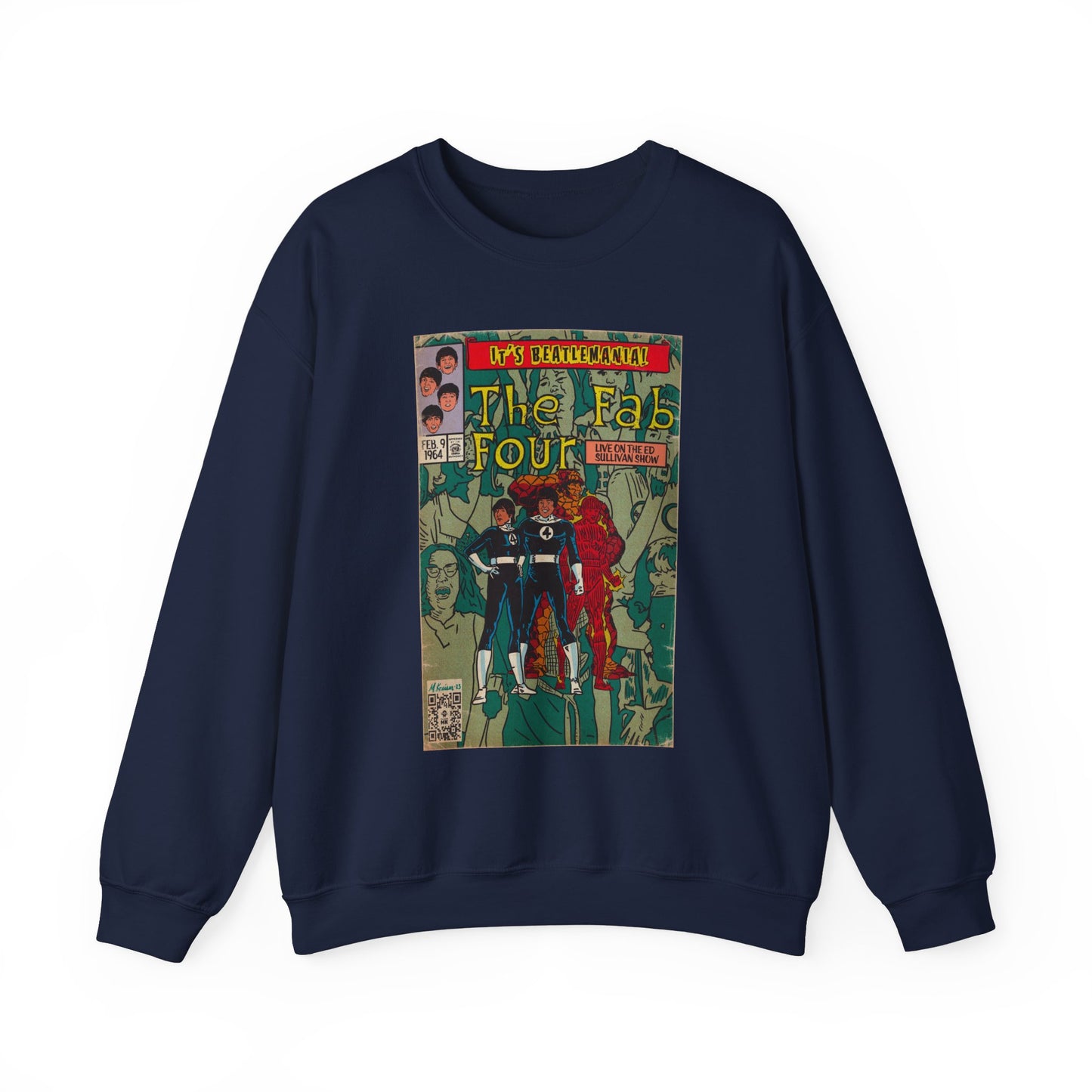 Beatlemania - Unisex Heavy Blend™ Crewneck Sweatshirt