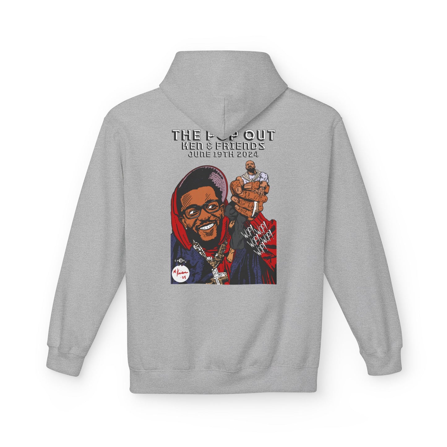 Kendrick Lamar - The Pop Out - Unisex Midweight Softstyle Fleece Hoodie