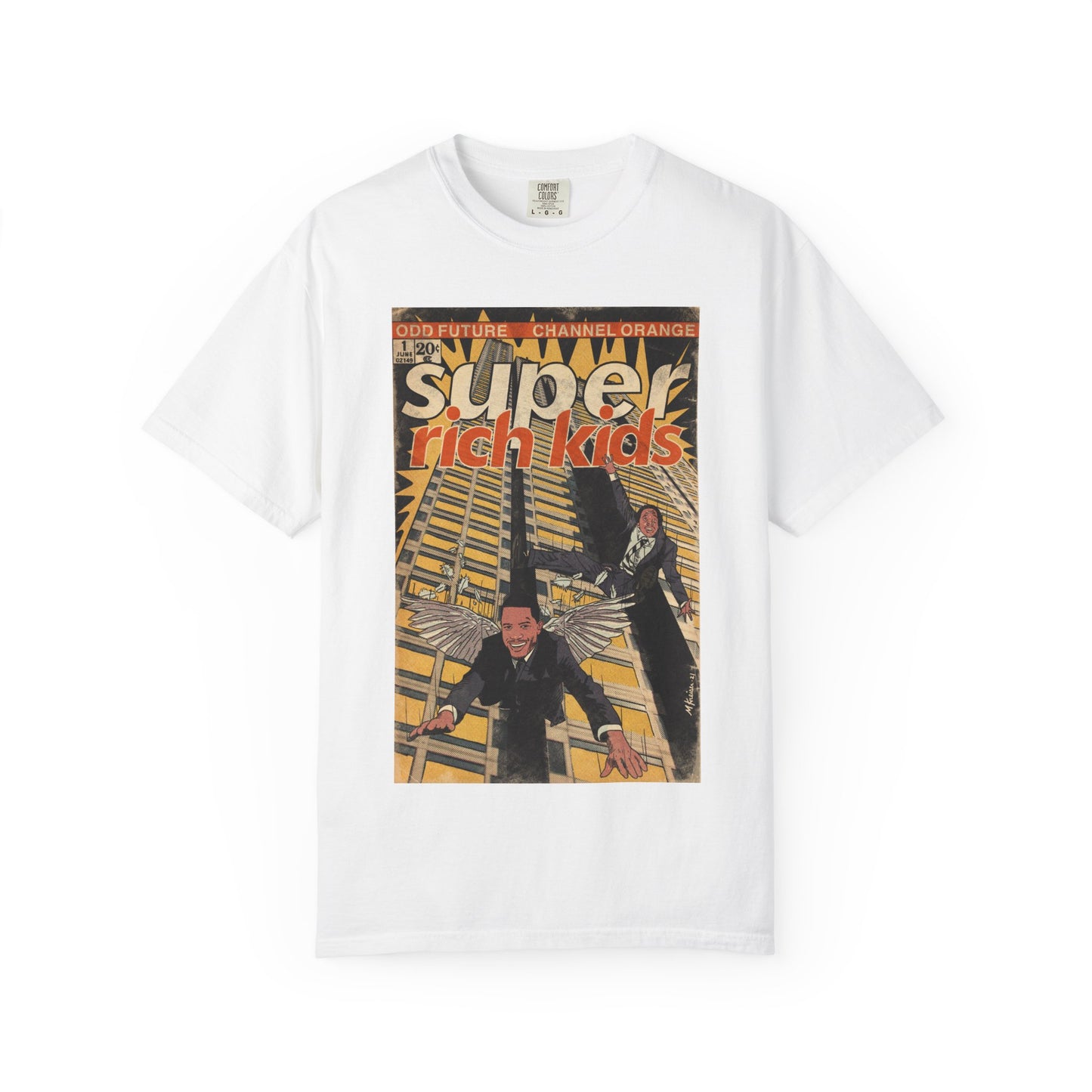 Frank Ocean & Earl Sweatshirt - Super Rich Kids - Unisex Comfort Colors T-shirt