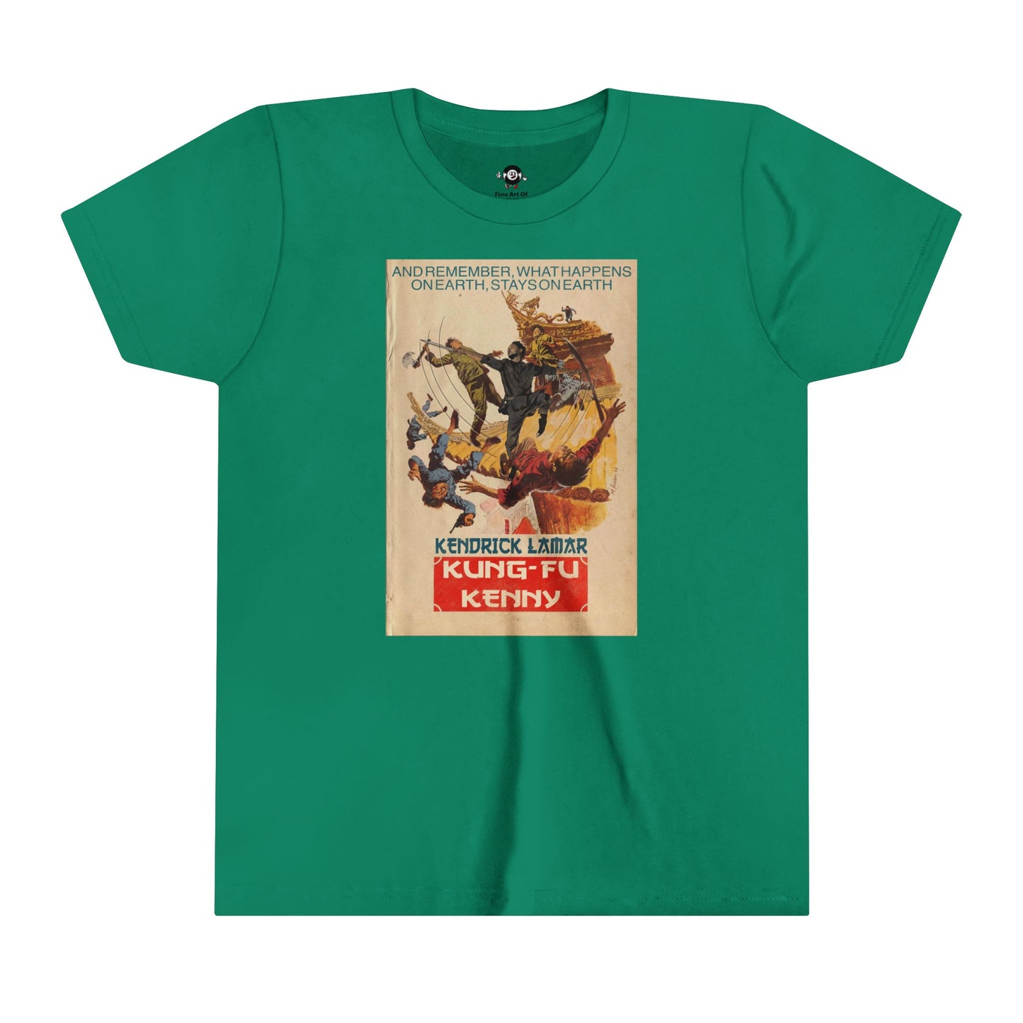 KIDS - Kendrick Lamar- Kung Fu Kenny - Youth Short Sleeve Tee
