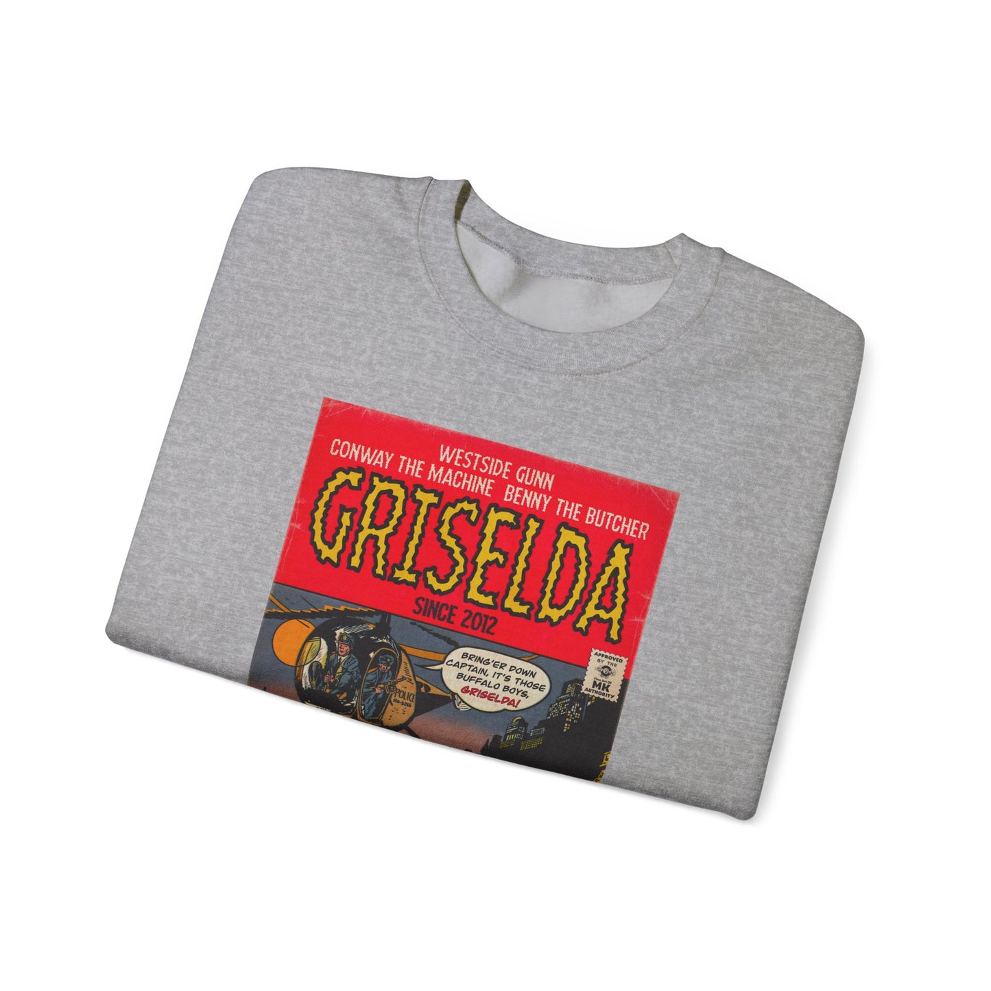 Griselda - Comic Book Art - Unisex Heavy Blend™ Crewneck Sweatshirt