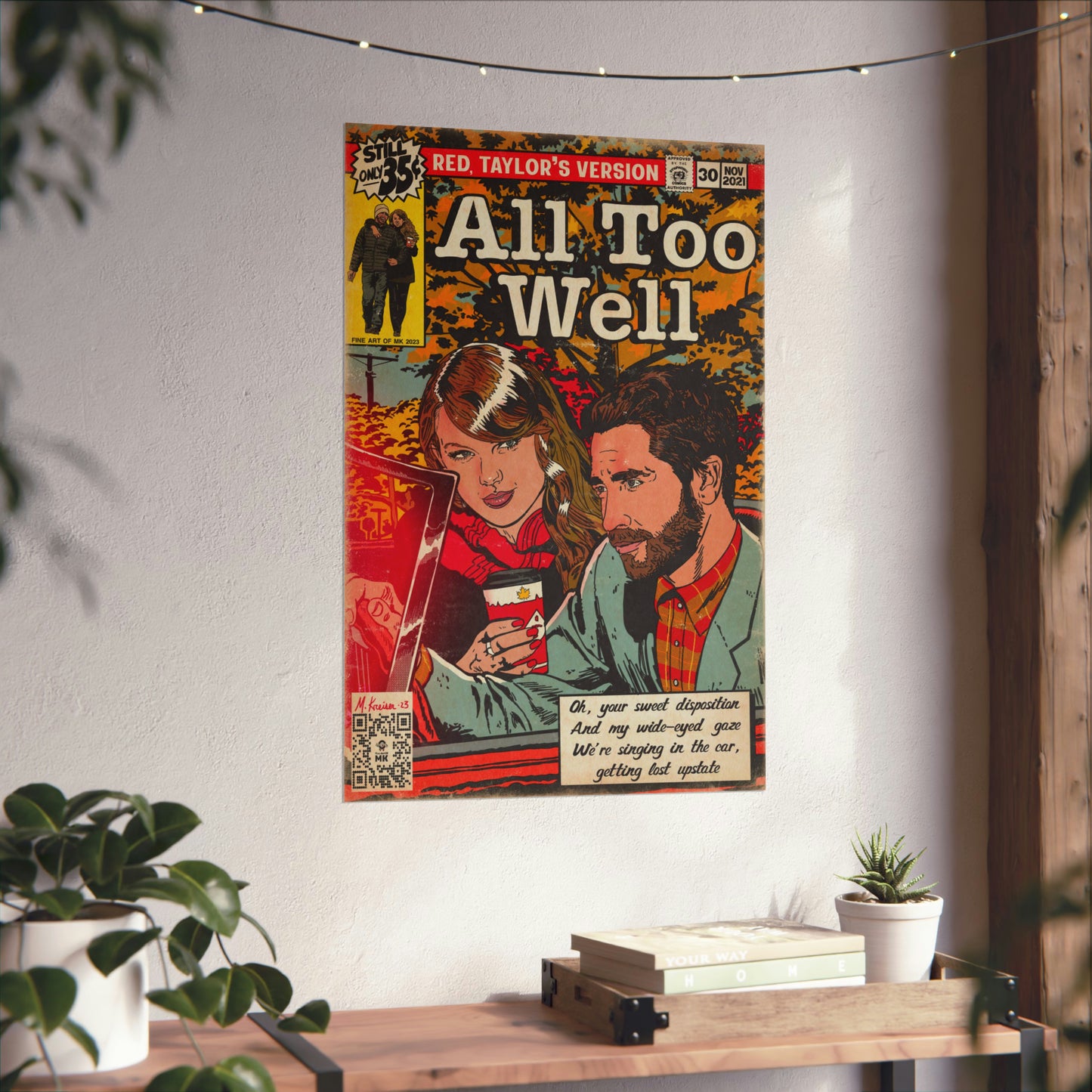 Taylor Swift - All Too Well - Matte Vertical Posters
