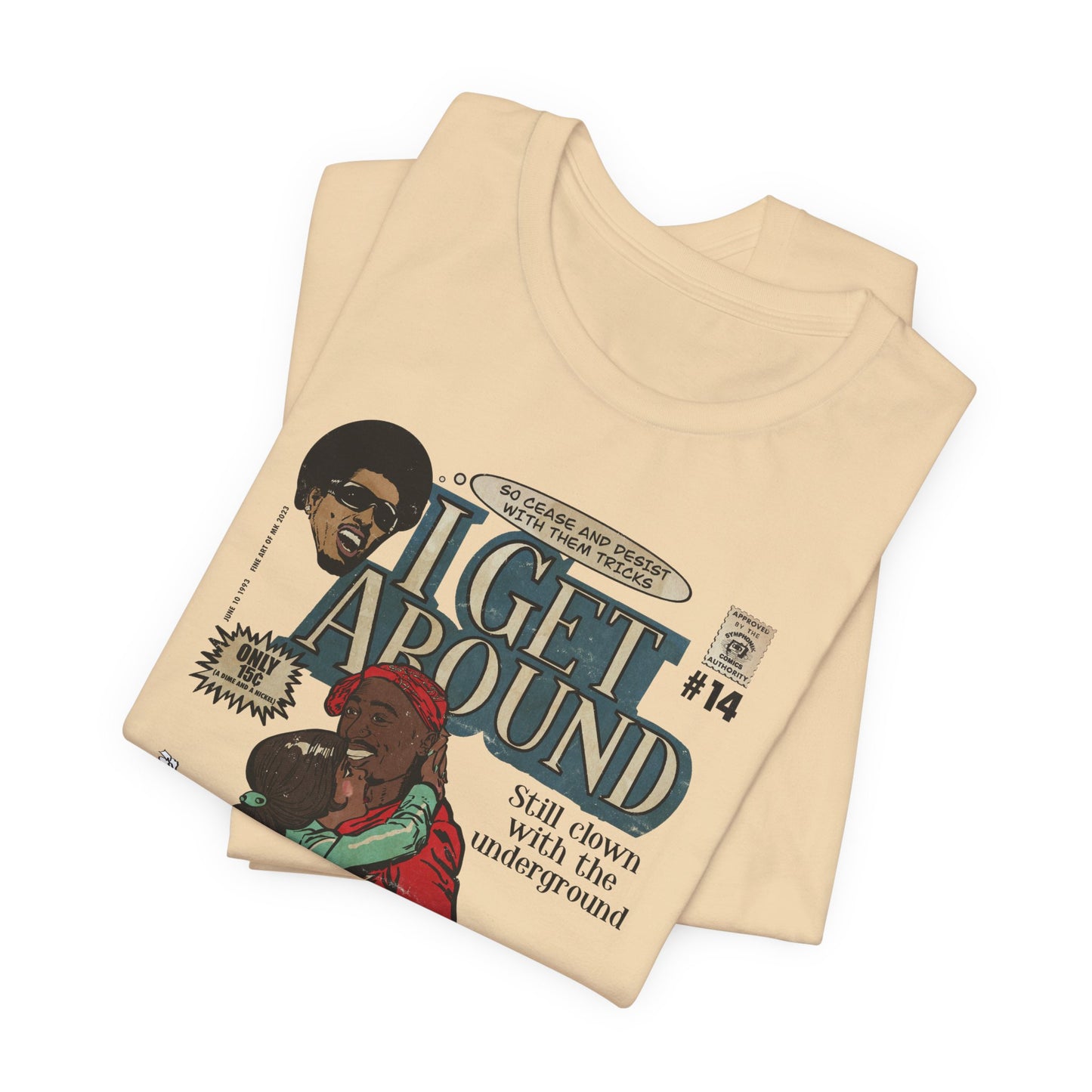 Get Around - Unisex Jersey Short Sleeve Tee