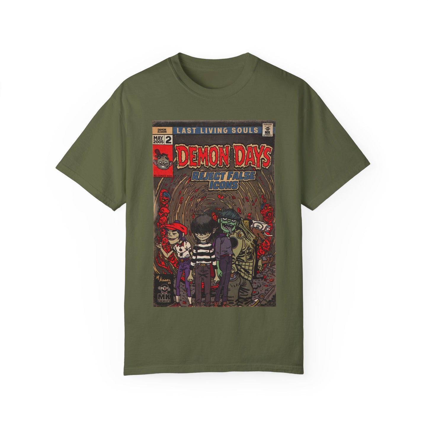Demon Days - Unisex Garment-Dyed T-shirt