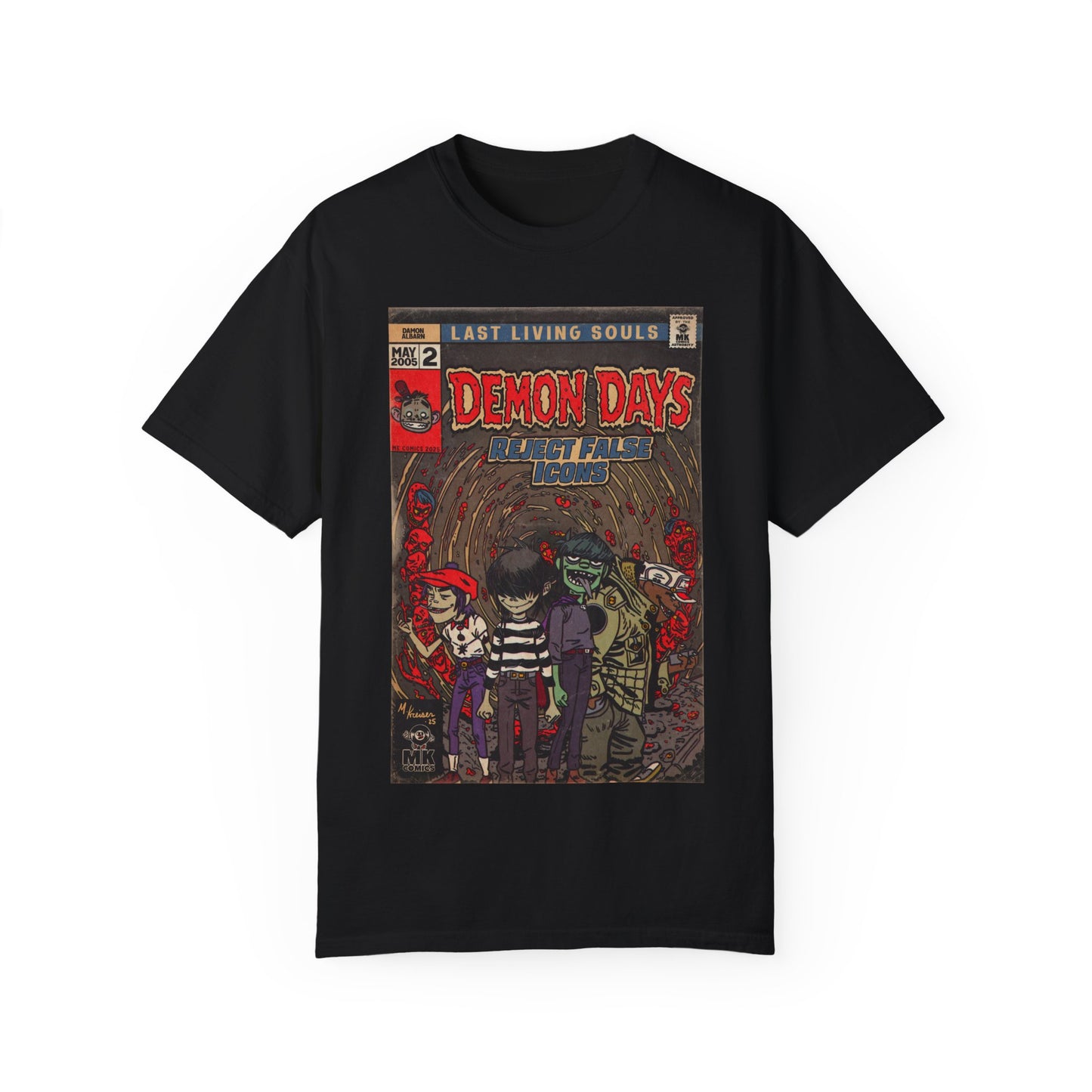 Demon Days - Unisex Garment-Dyed T-shirt