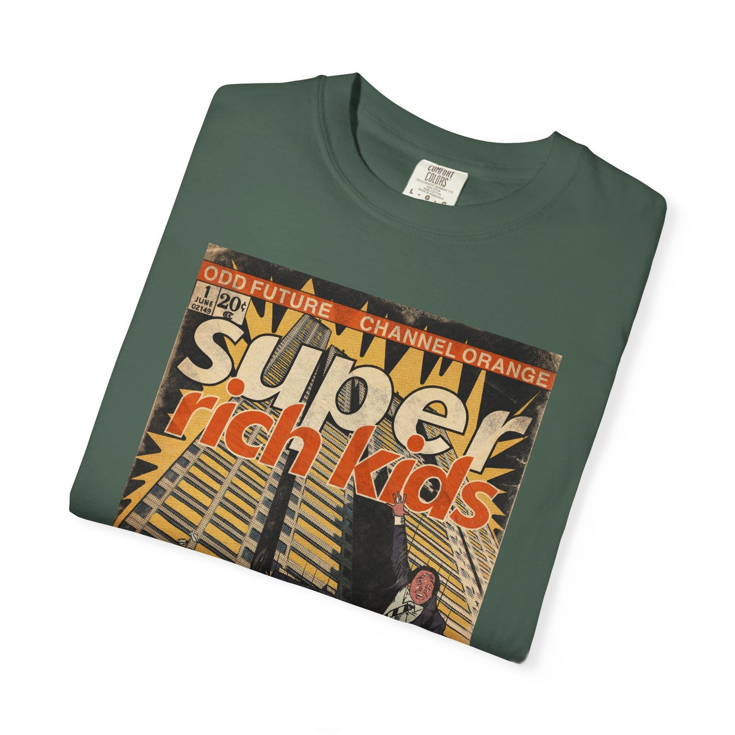 Frank Ocean & Earl Sweatshirt - Super Rich Kids - Unisex Comfort Colors T-shirt