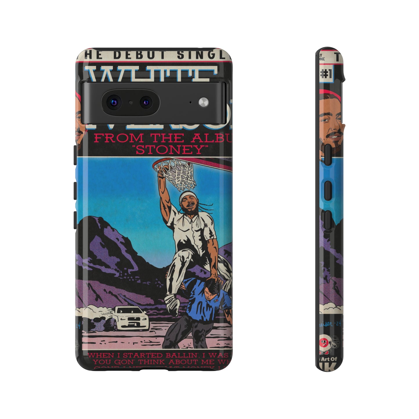 Post Malone - White Iverson - Tough Phone Cases