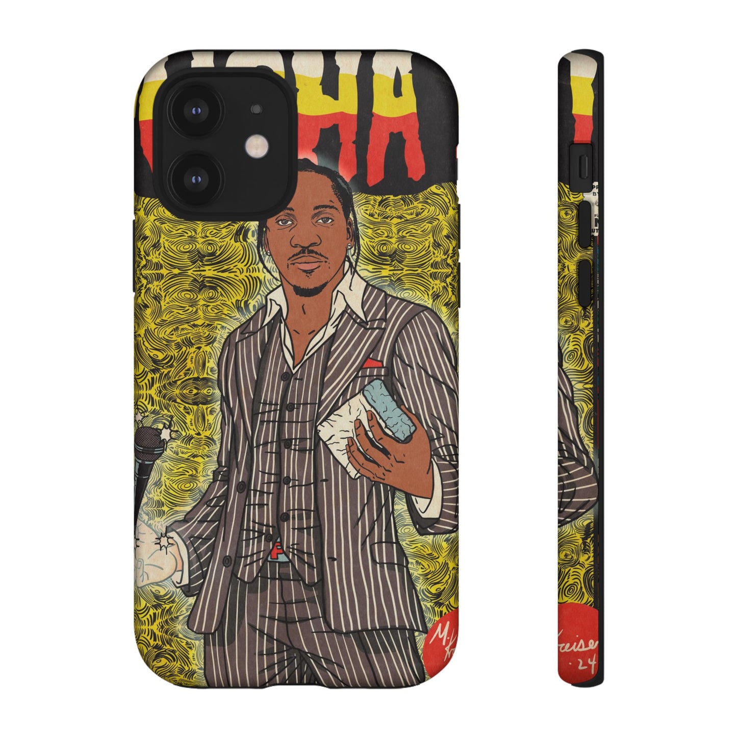 Pusha T - Comic Book Art - Tough Phone Cases