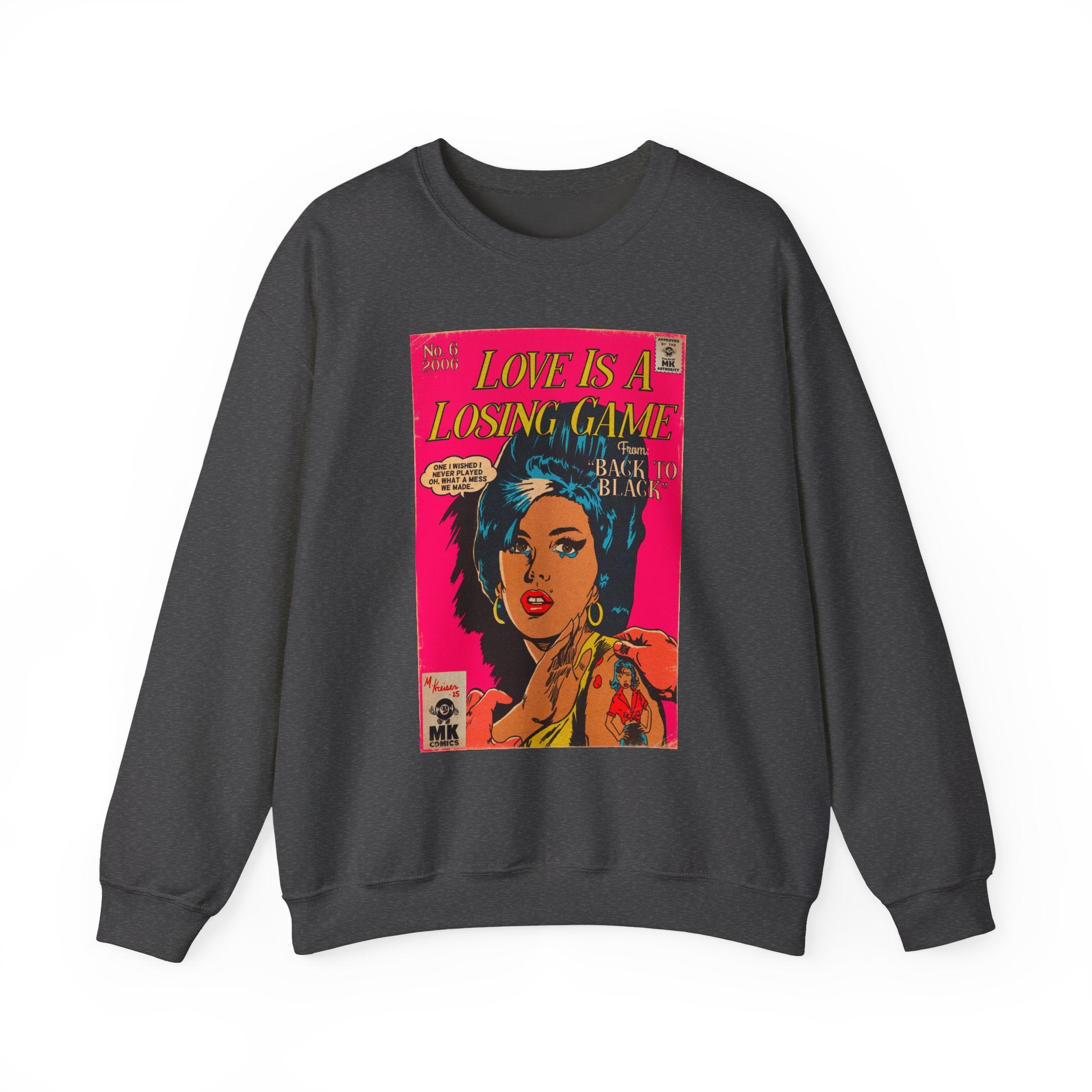Love Is A Losing Game - Unisex Heavy Blend™ Crewneck Sweatshirt