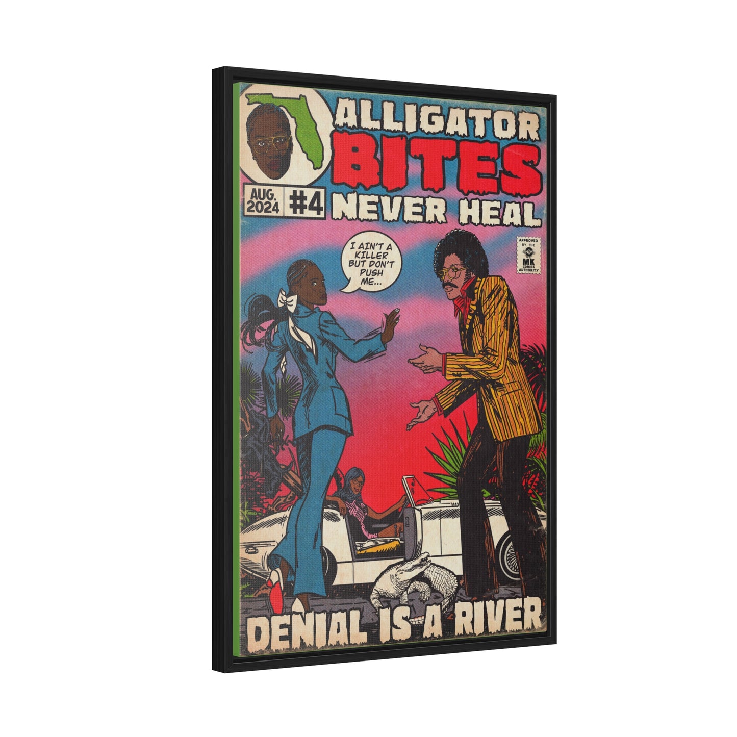 Doechii - Denial is a River - Alligator Bites - Gallery Canvas Wraps, Vertical Frame
