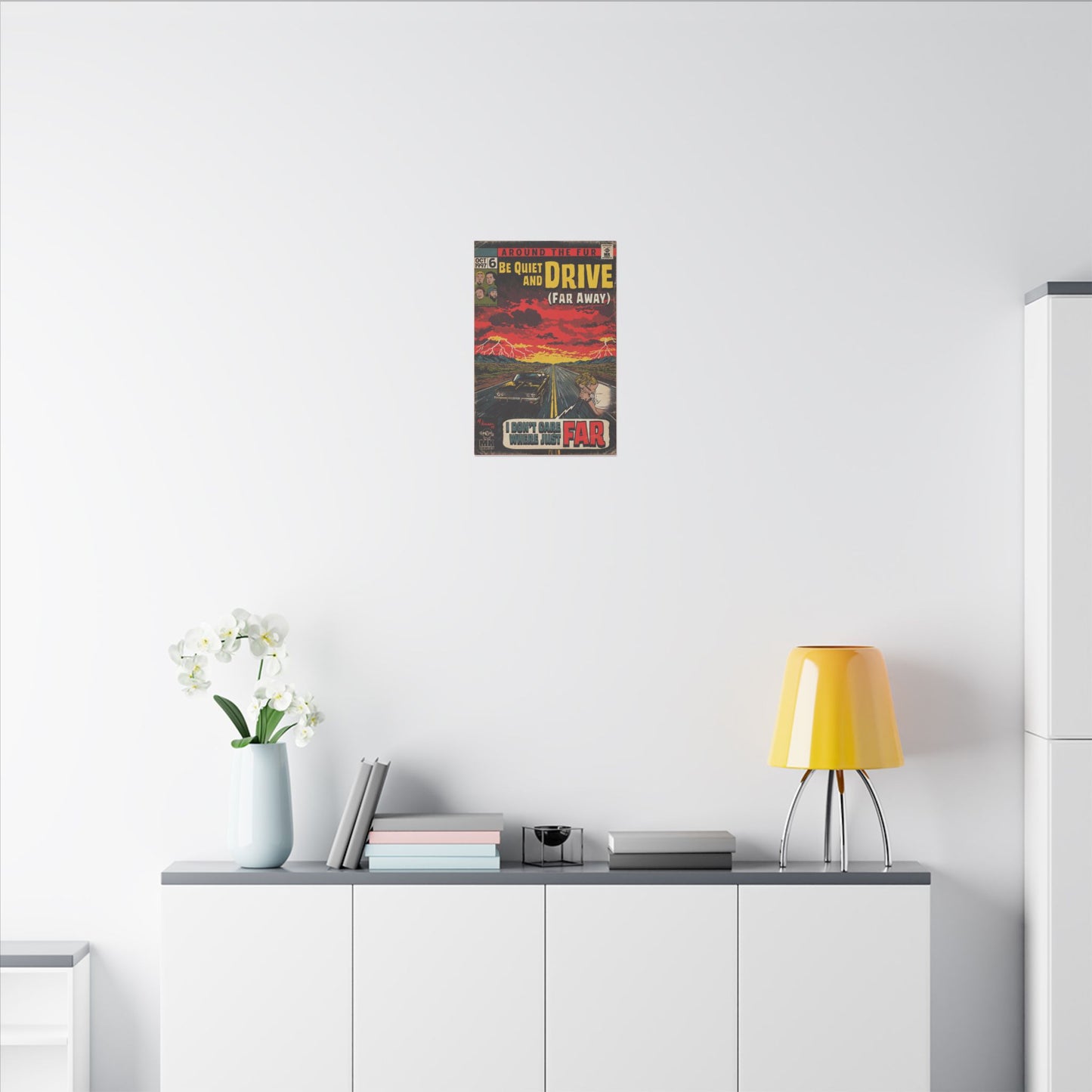 Be Quiet and Drive - Matte Canvas, Stretched, 0.75" (Multi-Size)