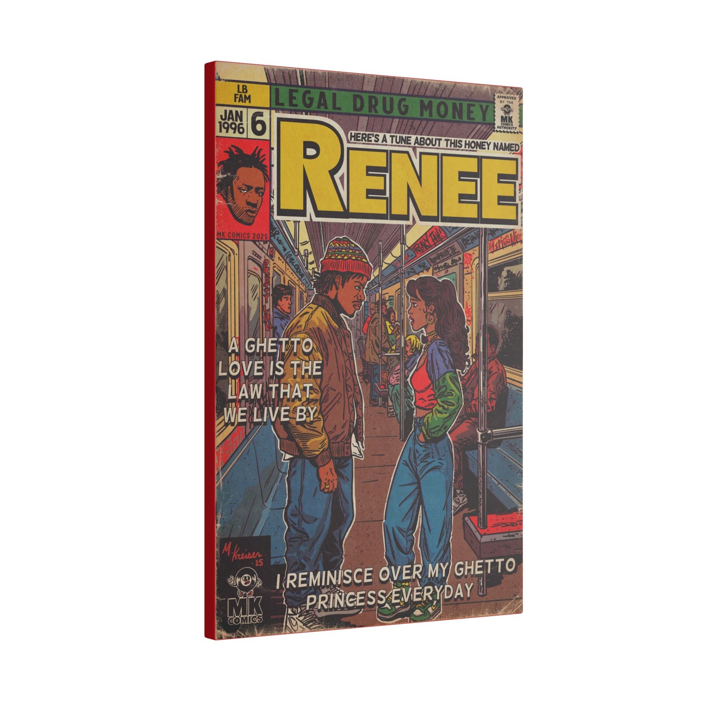 Lost Boyz - Renee - Matte Canvas, Stretched, 0.75" (Multi-Size)