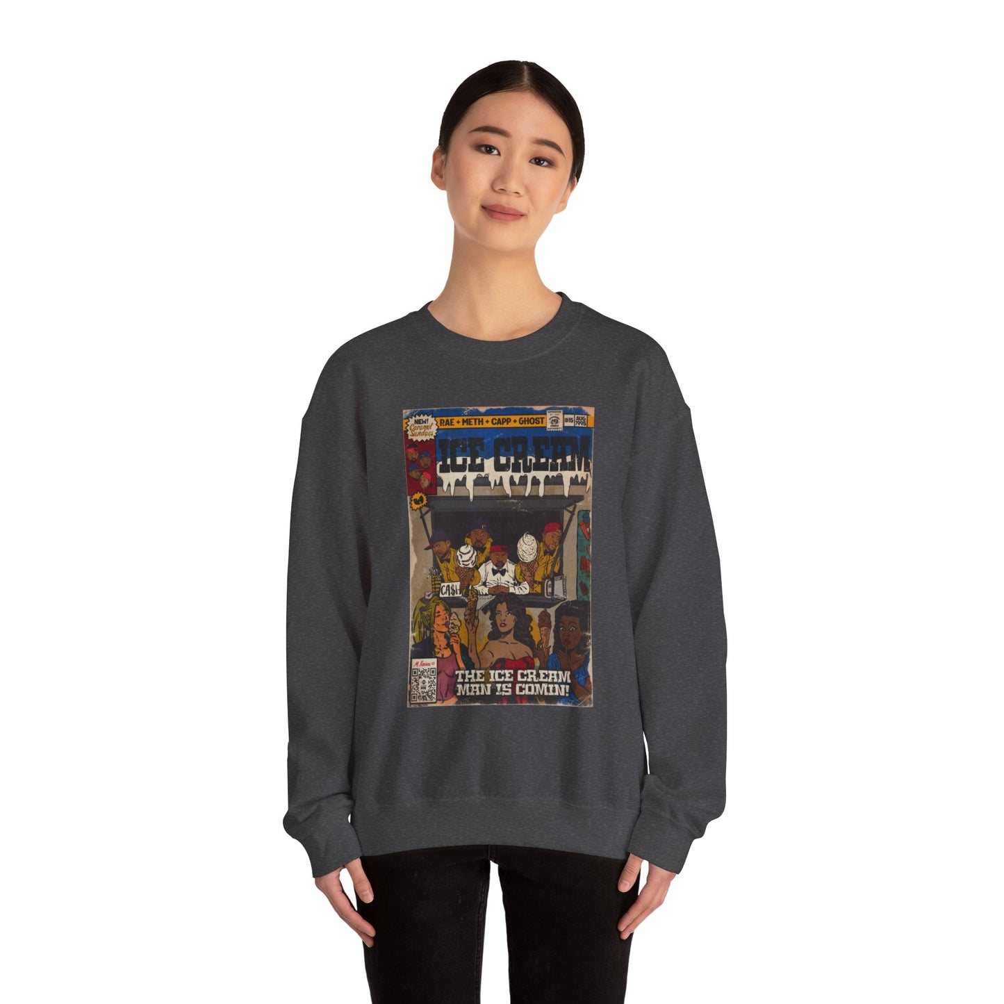 Raekwon- Ice Cream - Unisex Heavy Blend™ Crewneck Sweatshirt