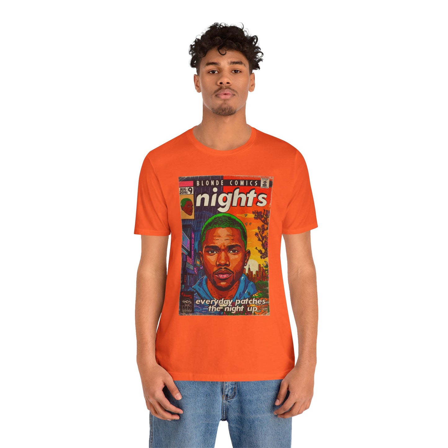 Frank Ocean -Nights - Unisex Jersey Short Sleeve Tee