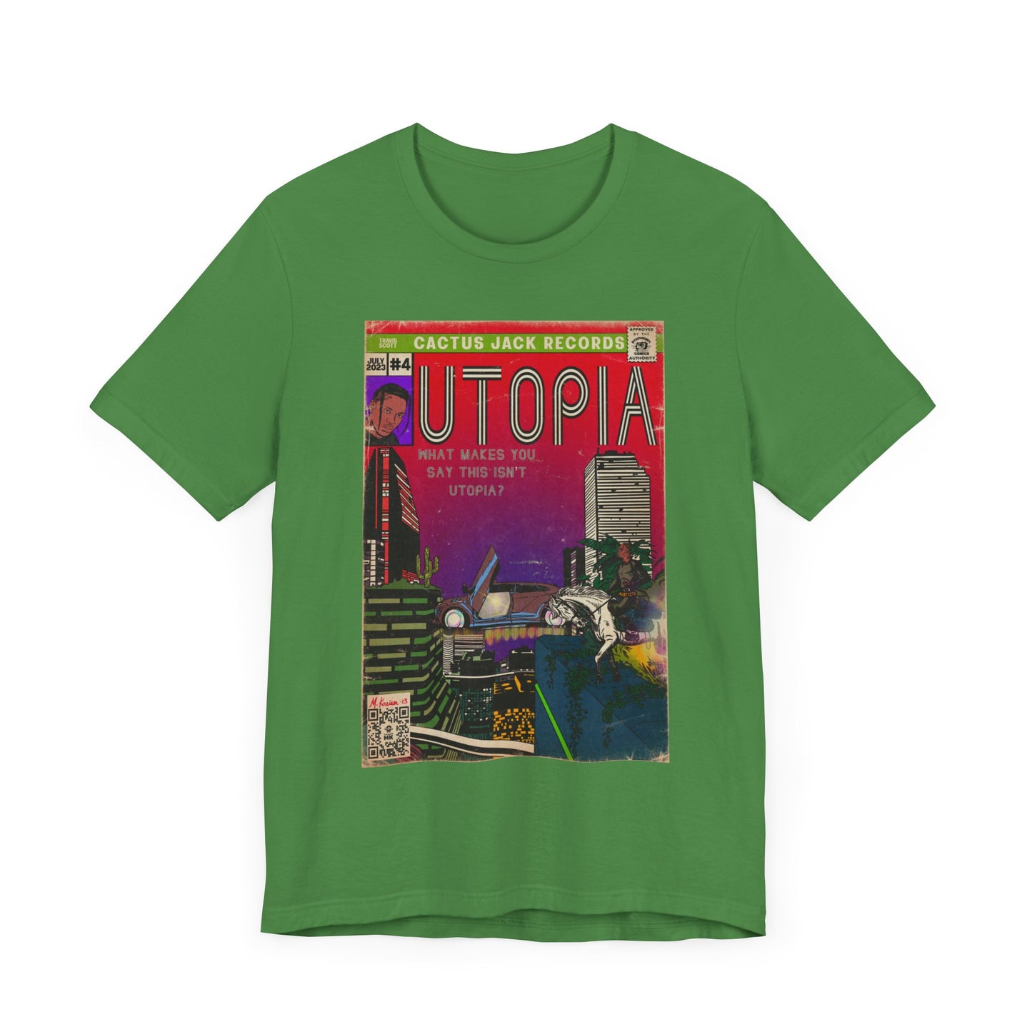 Travis Scott - Utopia - Unisex Jersey Short Sleeve Tee