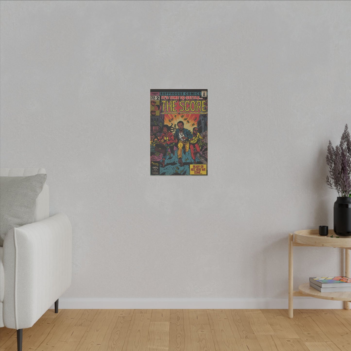 The Score - Matte Canvas, Stretched, 0.75" (Multi-Size)