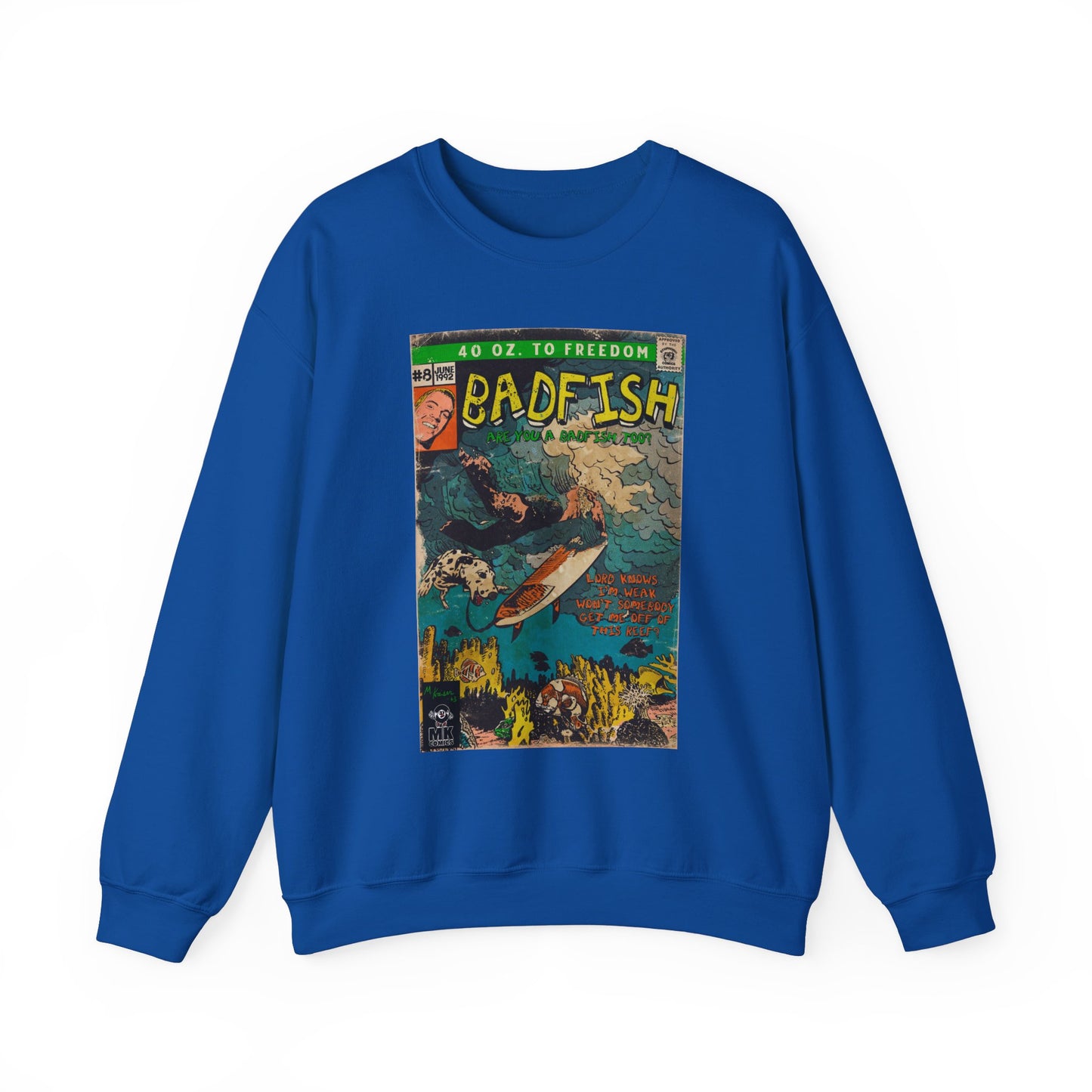 Badfish - Unisex Heavy Blend™ Crewneck Sweatshirt