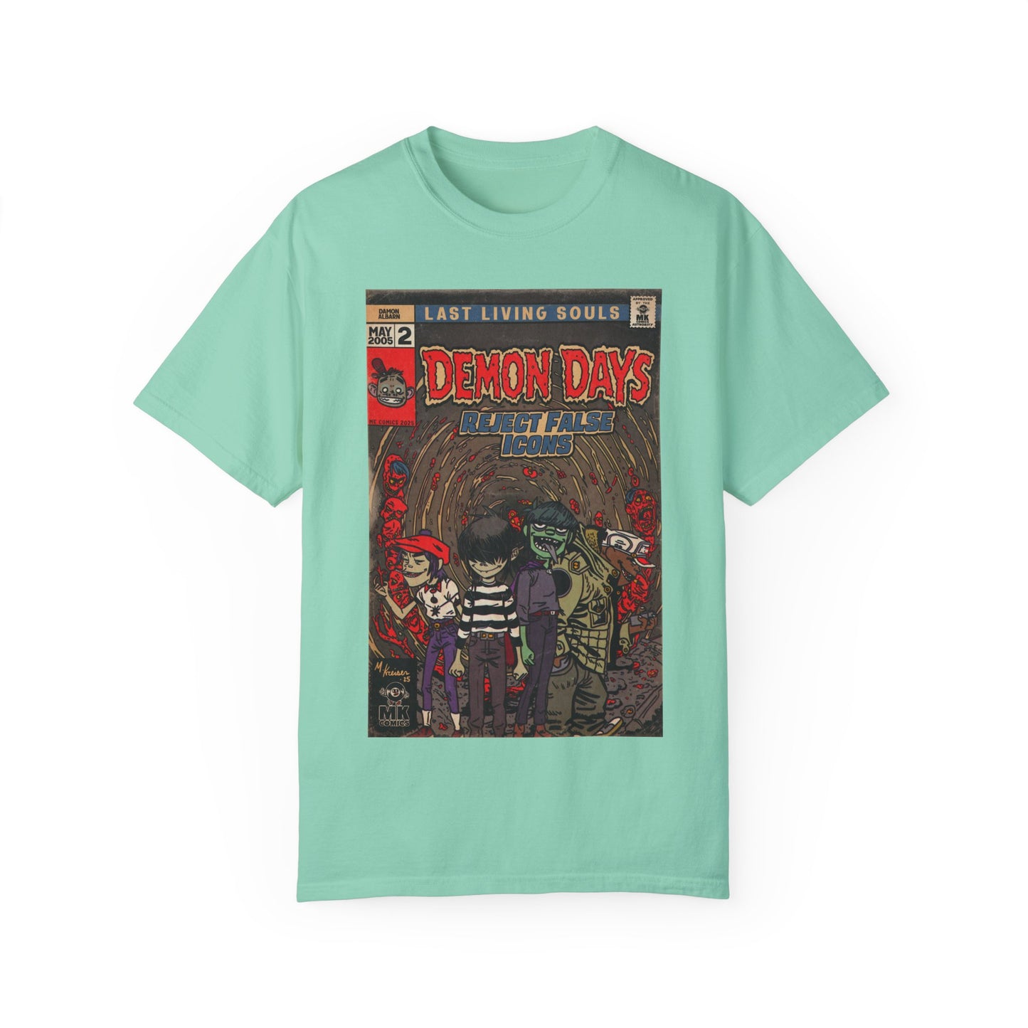 Demon Days - Unisex Garment-Dyed T-shirt