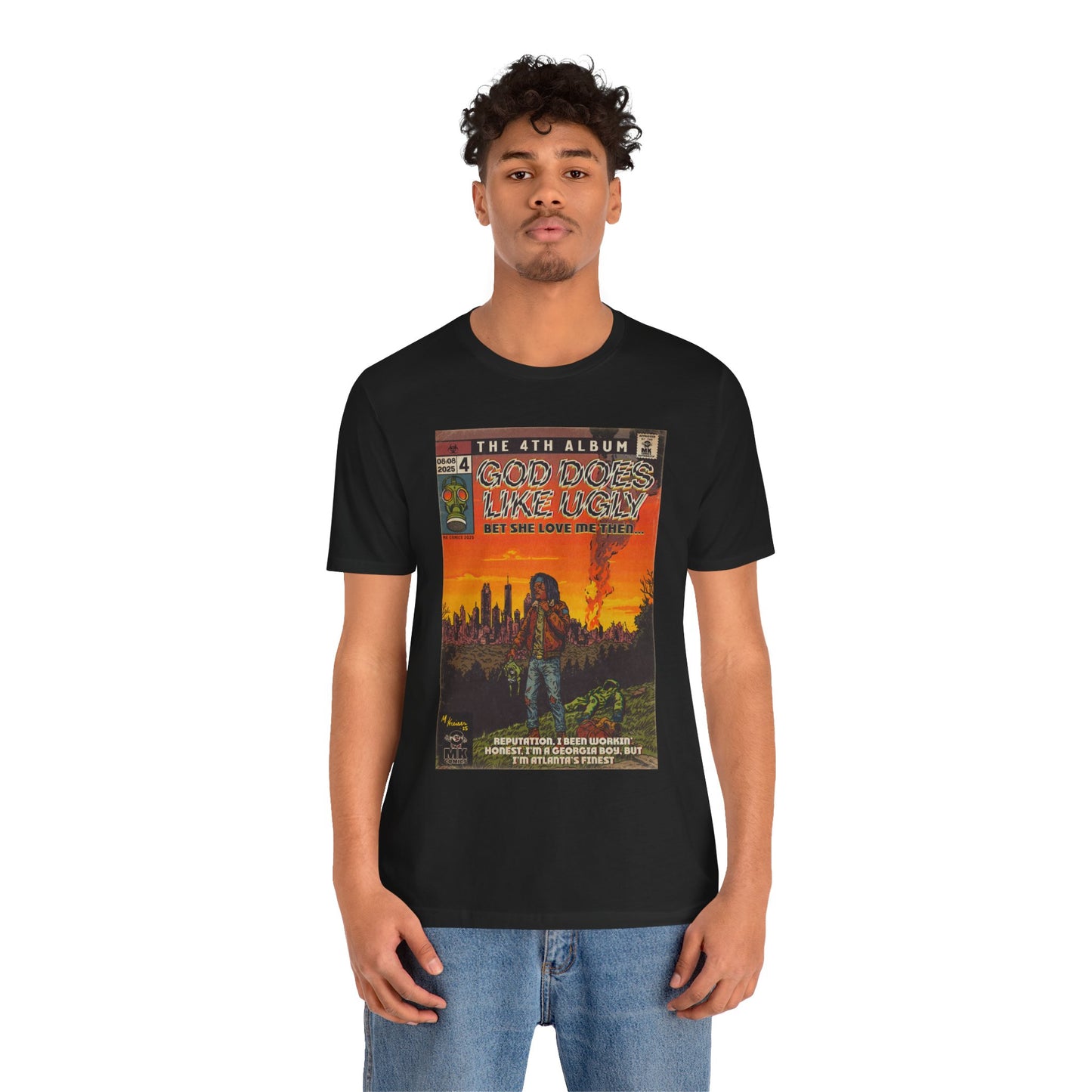 God Does Like Ugly - Unisex Jersey Short Sleeve Tee