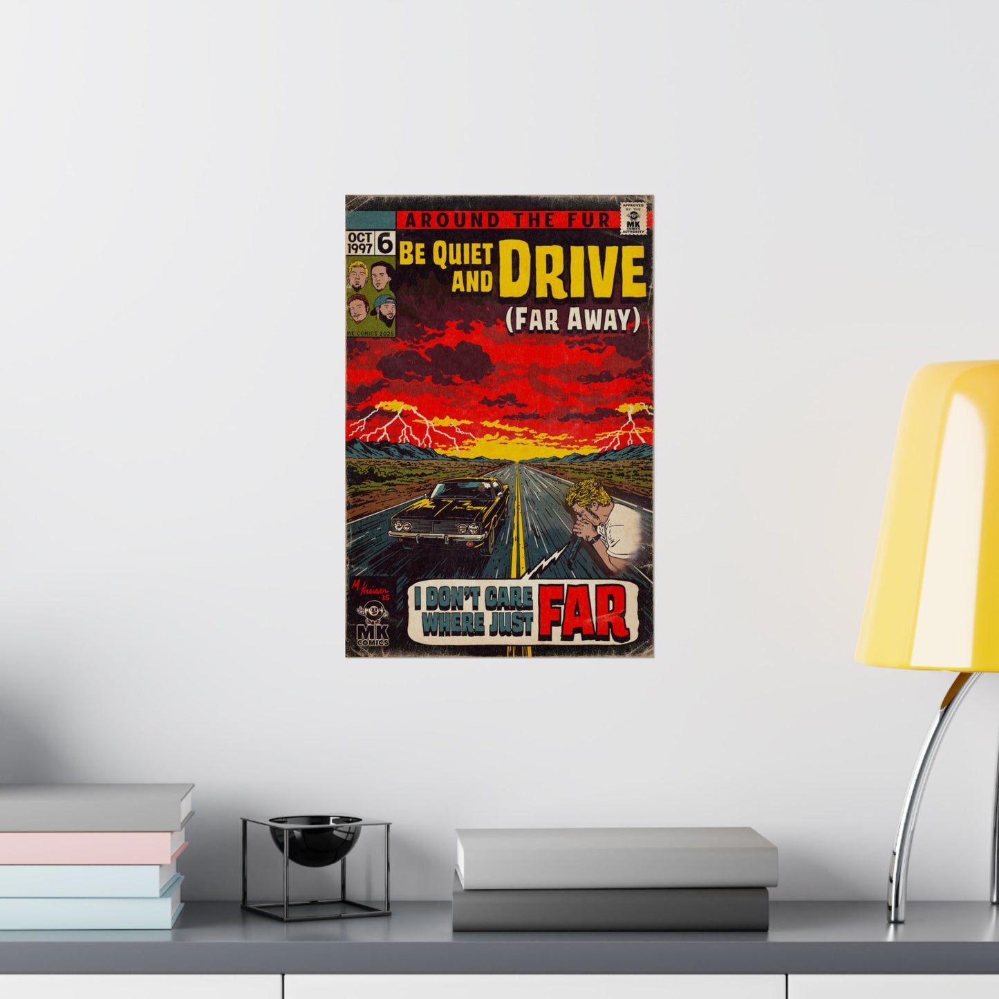 Be Quiet and Drive - Matte Vertical Posters