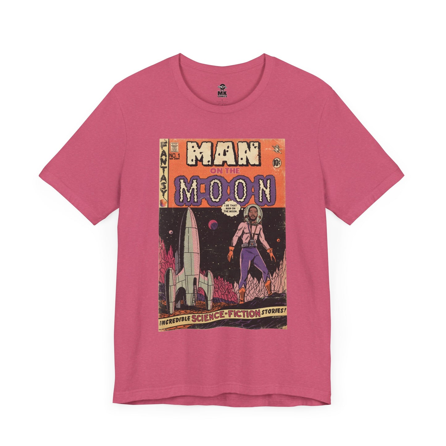 Man On The Moon - Unisex Jersey T-Shirt