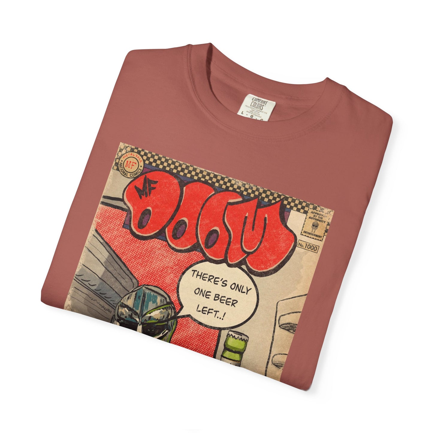 MF DOOM - One Beer - Unisex Comfort Colors T-shirt