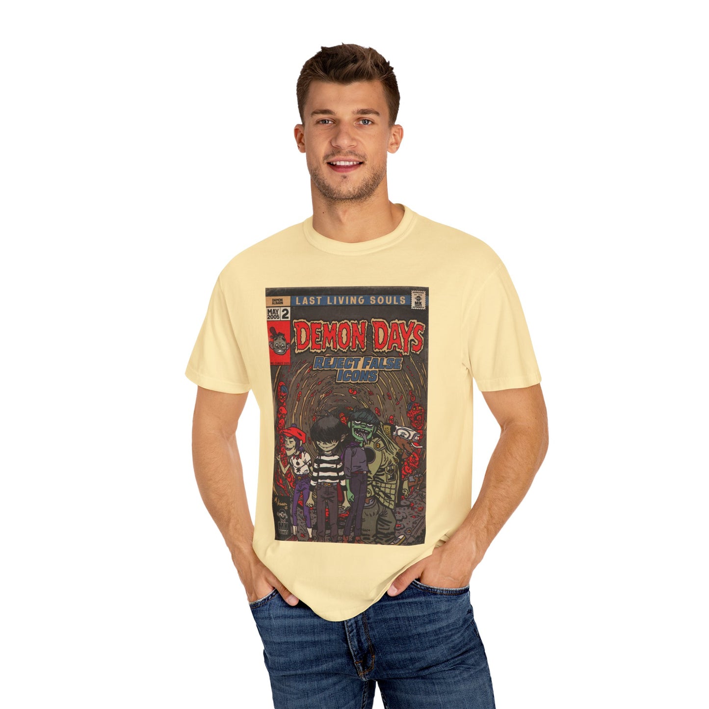 Demon Days - Unisex Garment-Dyed T-shirt