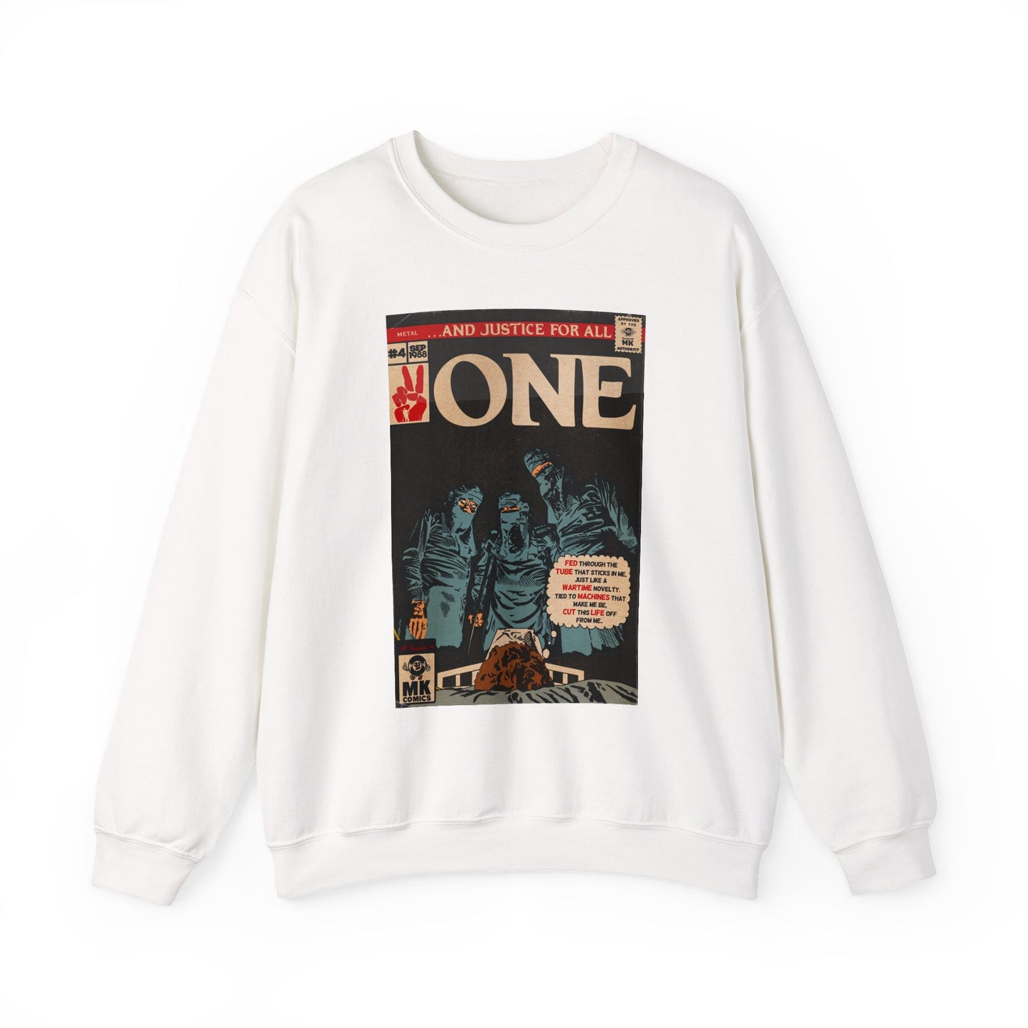 One - Comic Book Art - Unisex Heavy Blend™ Crewneck Sweatshirt