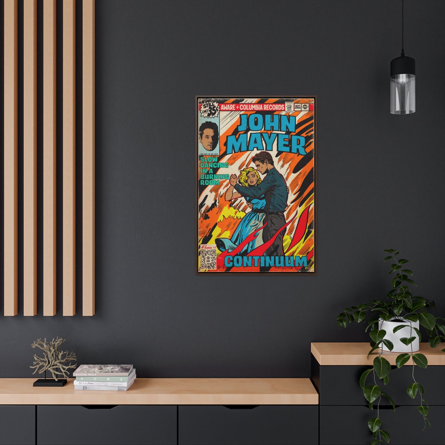 John Mayer - Slow Dancing in a Burning Room - Gallery Canvas Wraps, Vertical Frame