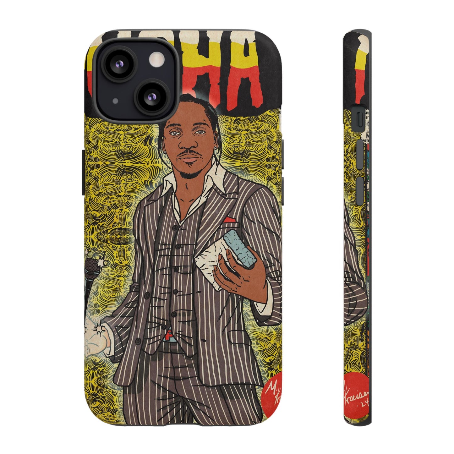 Pusha T - Comic Book Art - Tough Phone Cases