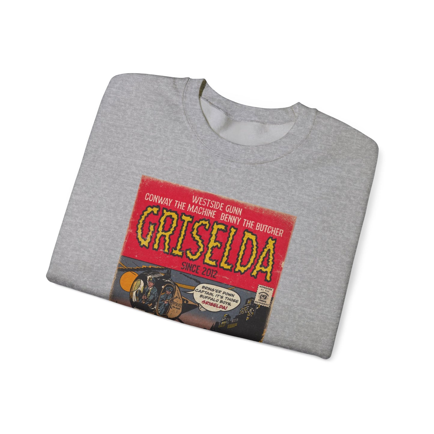 Griselda - Comic Book Art - Unisex Heavy Blend™ Crewneck Sweatshirt