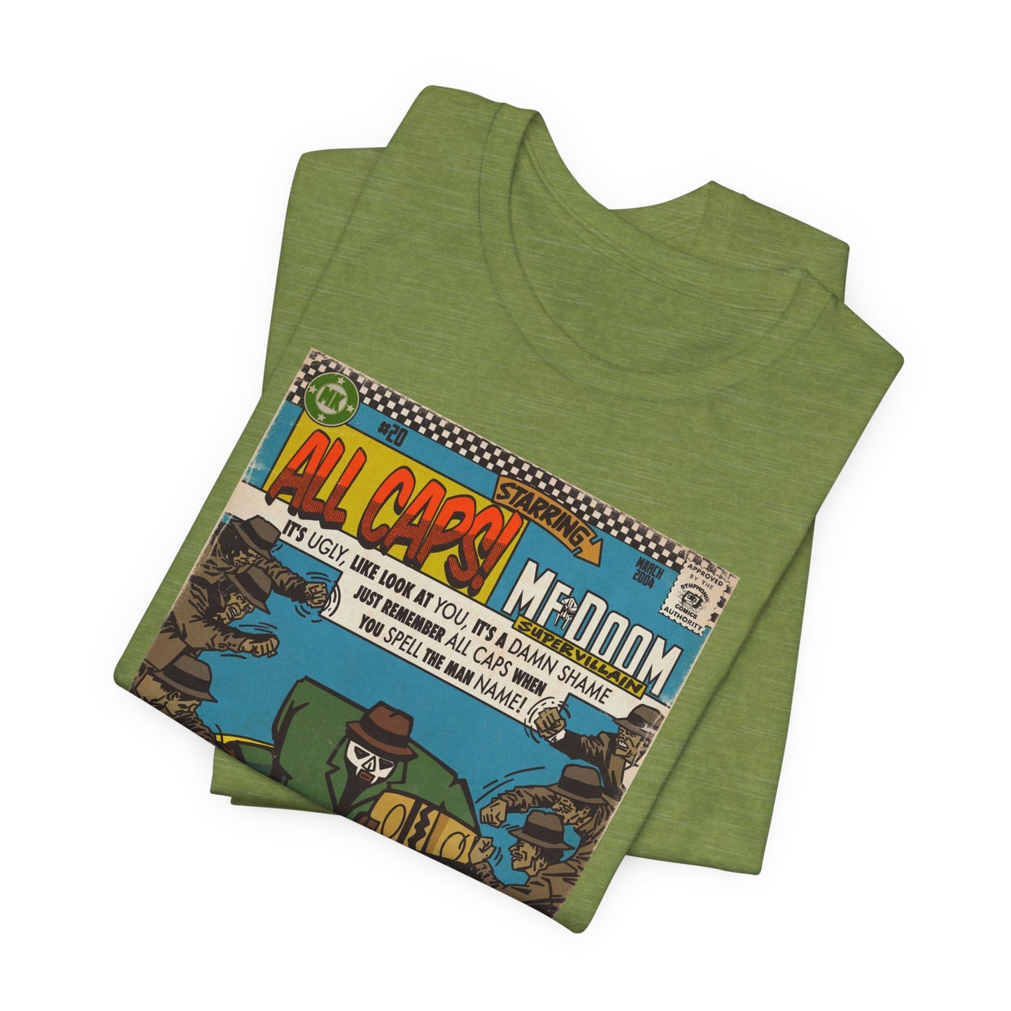 DOOM - All Caps - Unisex Jersey Short Sleeve Tee