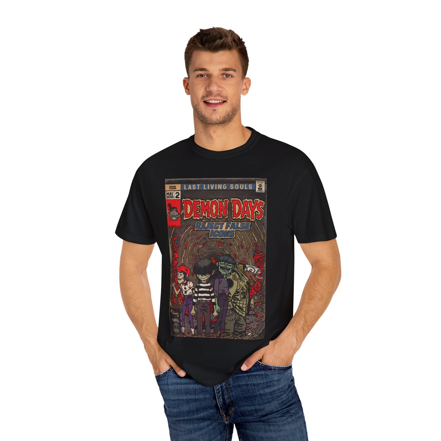 Demon Days - Unisex Garment-Dyed T-shirt