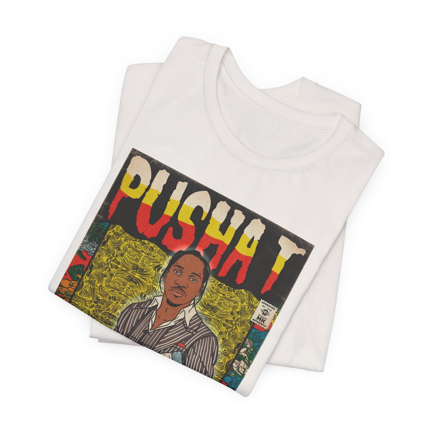 Pusha T - Comic Book Art - Unisex Jersey Short Sleeve Tee